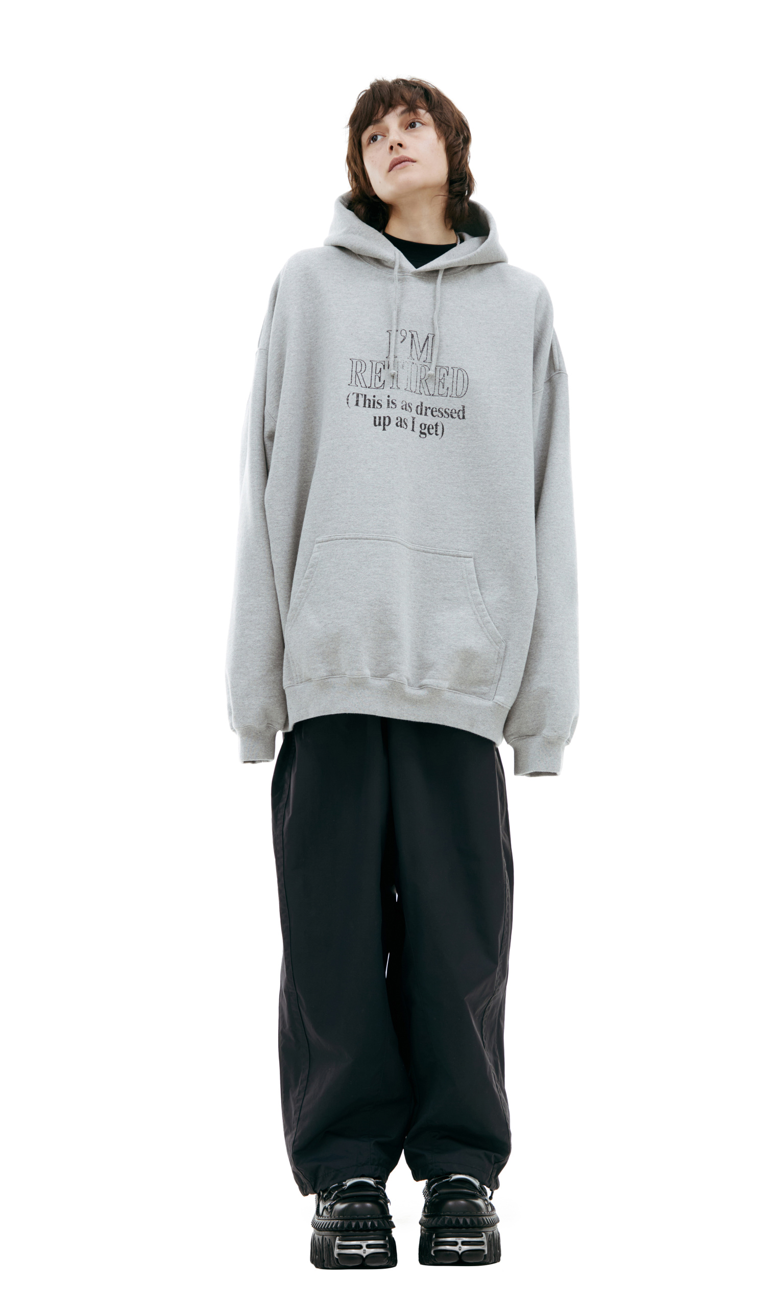 VETEMENTS \'I\'m Retired\' Hoodie