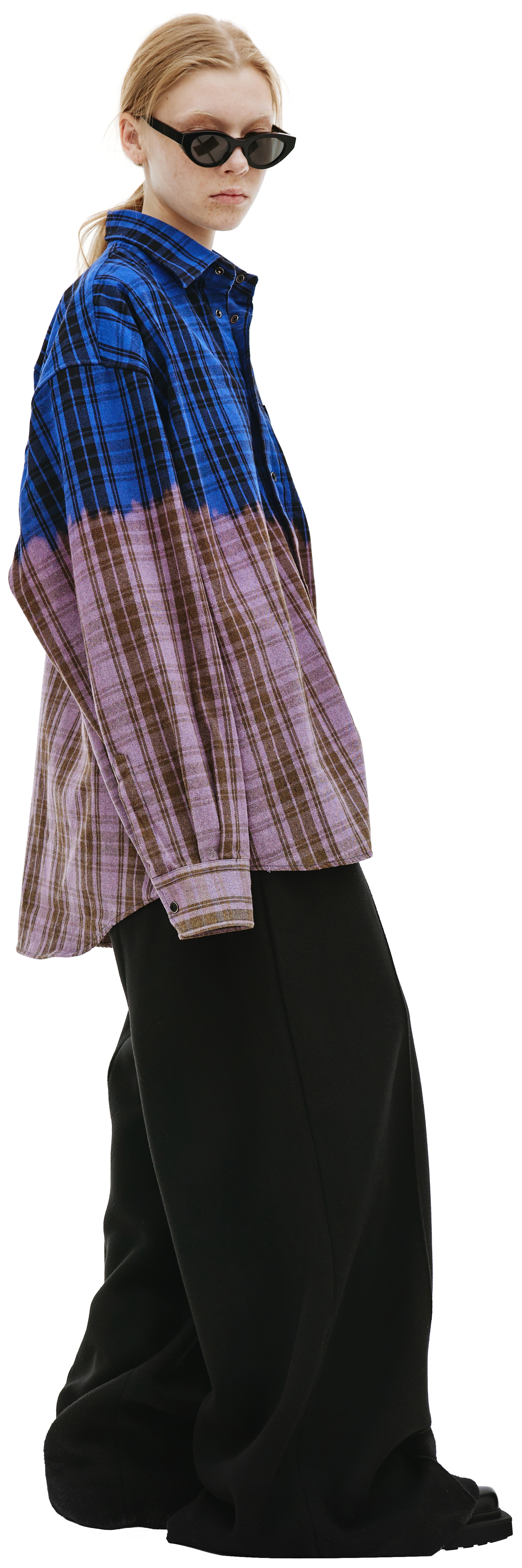 VETEMENTS \'My name is\' checked shirt