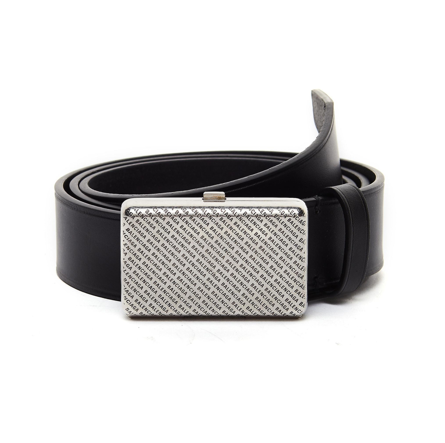 Balenciaga Purse Buckle Leather Belt