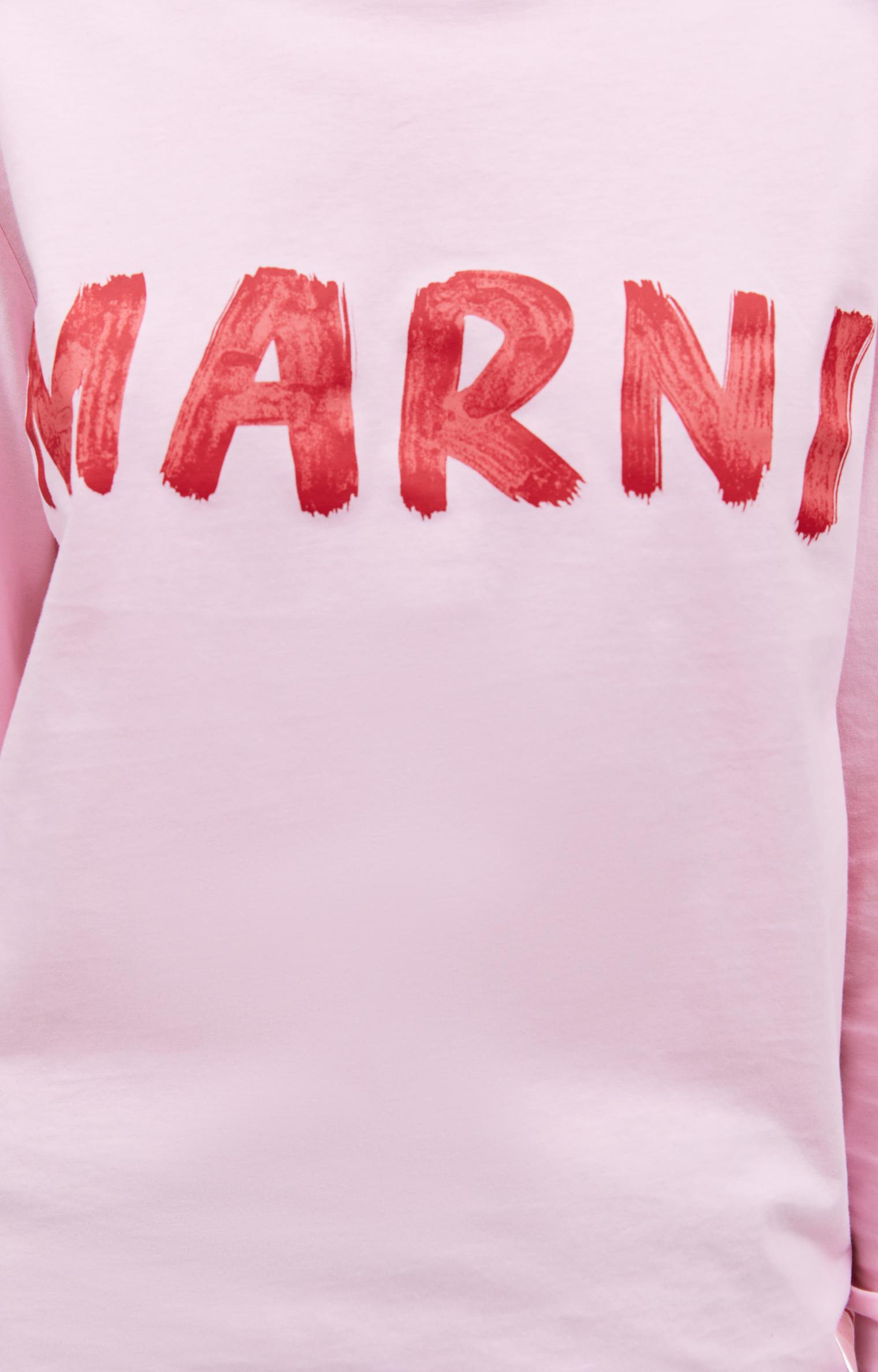 Marni Logo printed cotton longsleeve