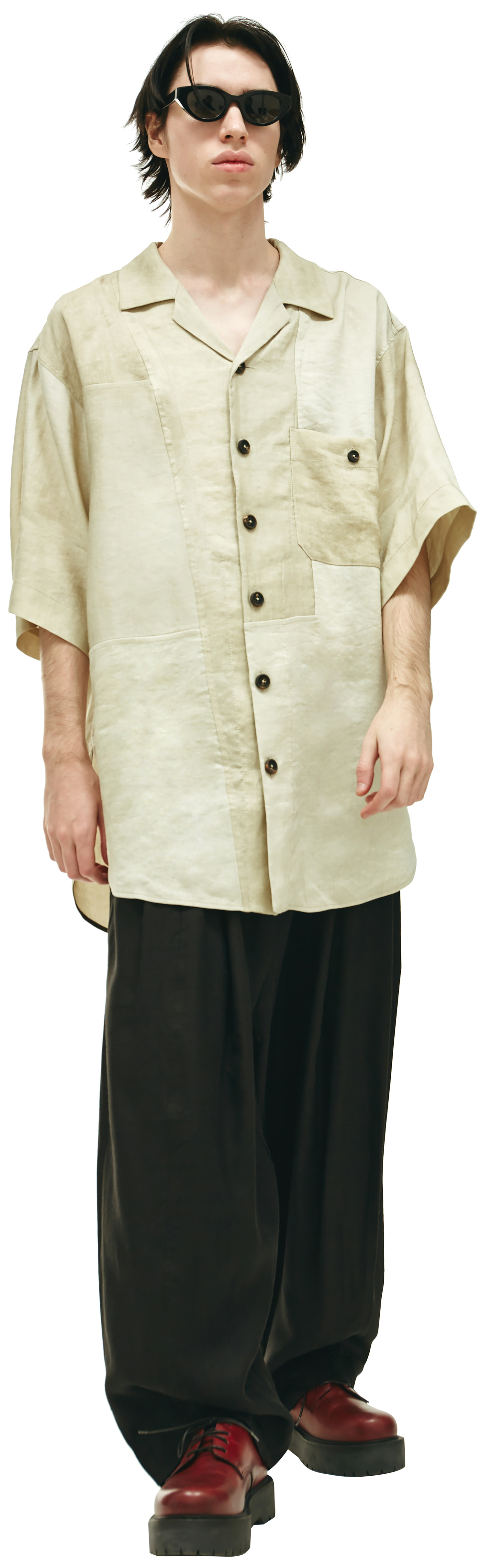 Ziggy Chen Jumbo shortsleeve shirt