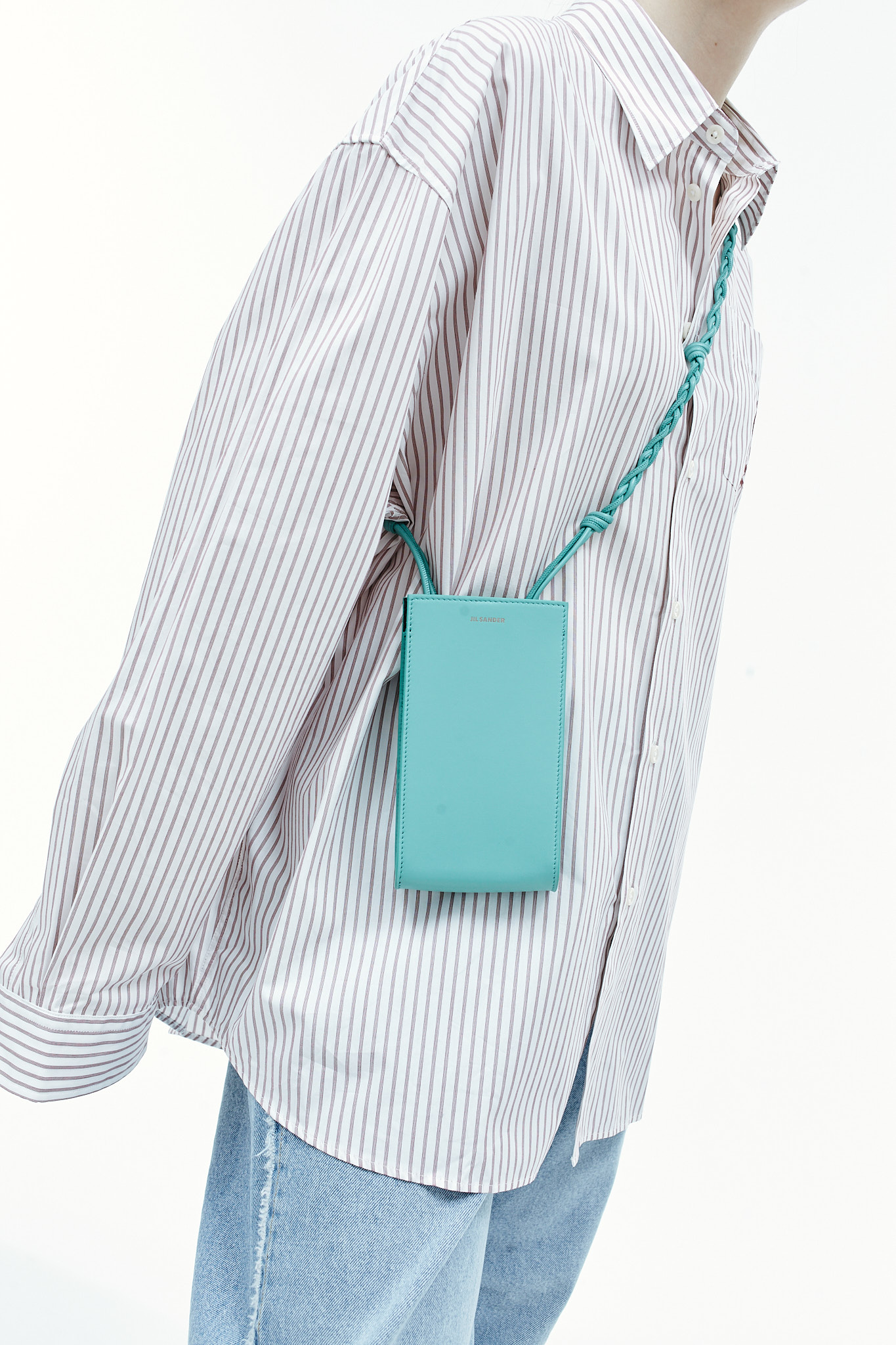 Jil Sander Leather Tangle phone case