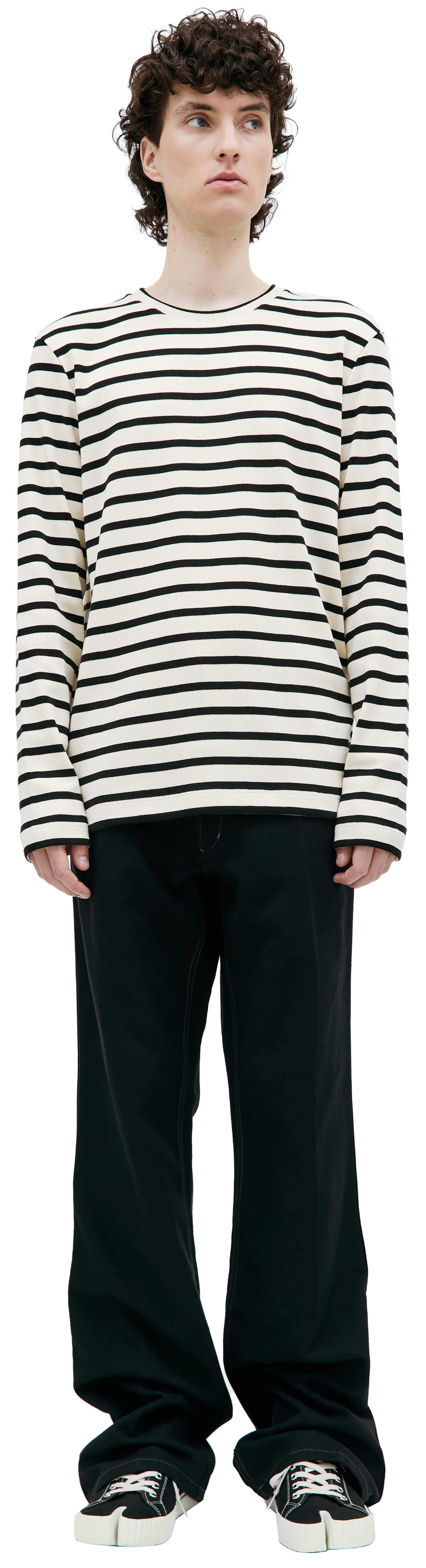 Jil Sander Cotton stripes longsleeve