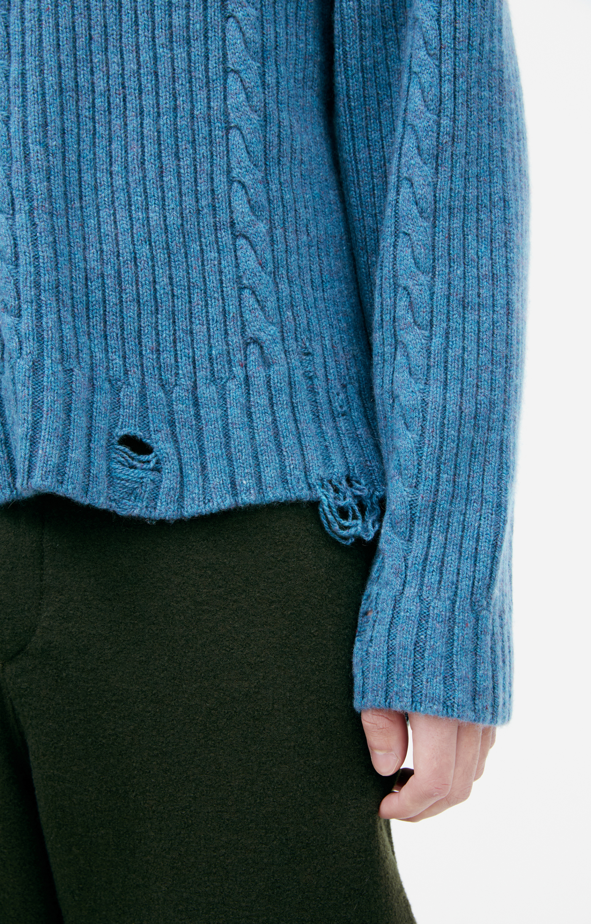 Enfants Riches Déprimés Cashmere V-NECK SWEATER