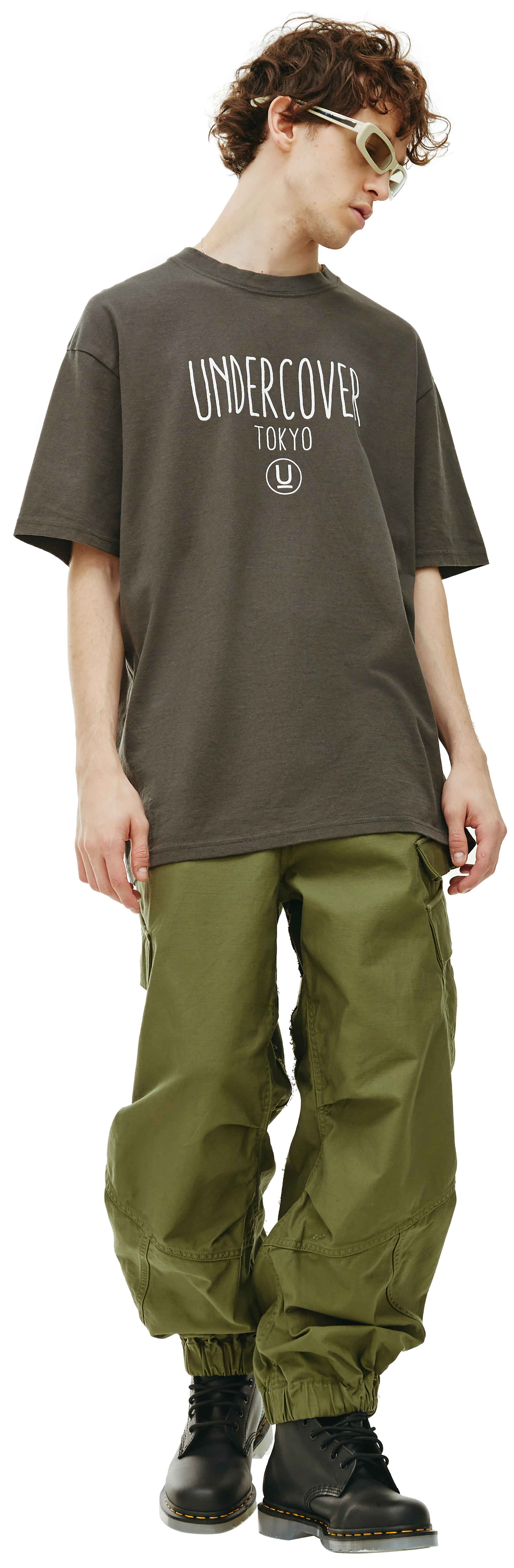 Undercover Grey Logo t-shirt