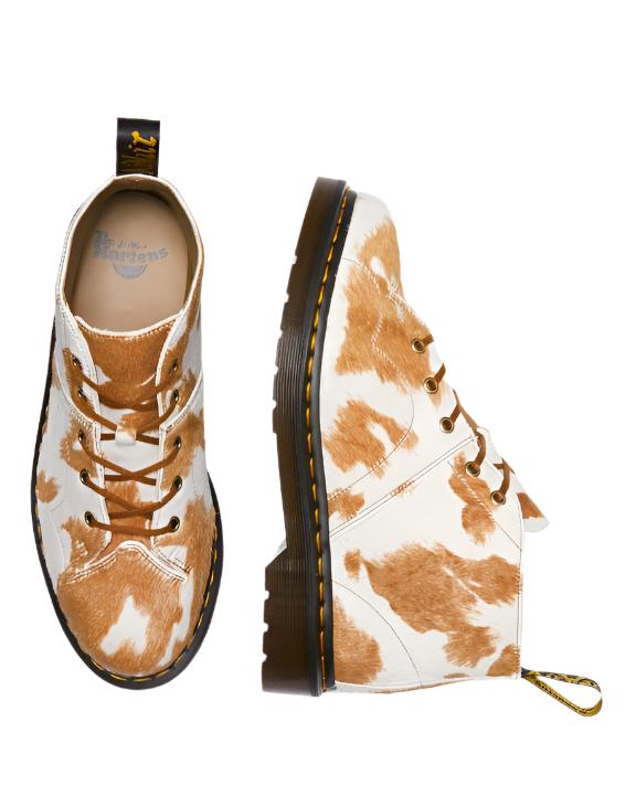 Dr. Martens Church Hair On Platform Boots
