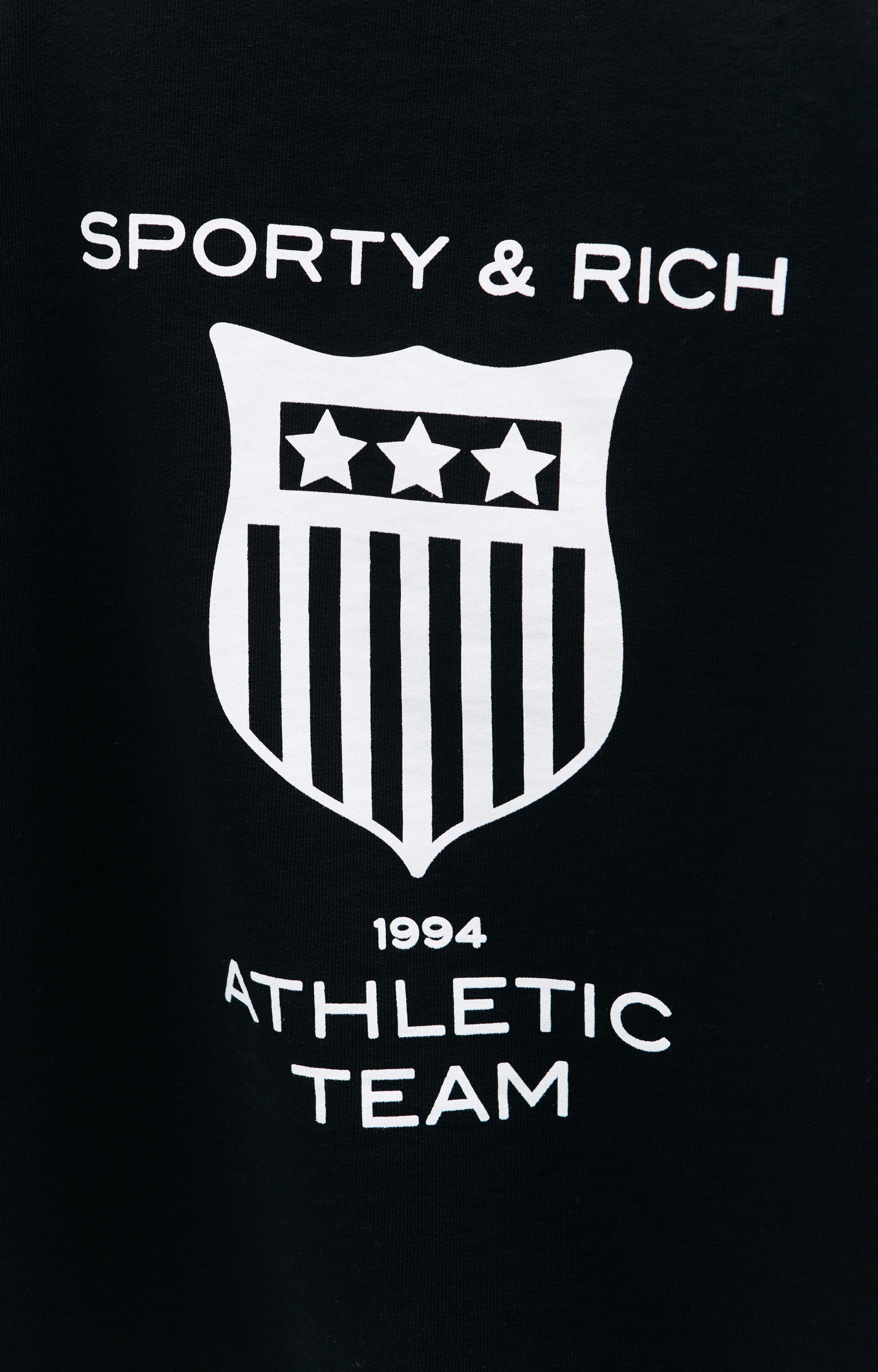 SPORTY & RICH Athletic team printed sweatshirt