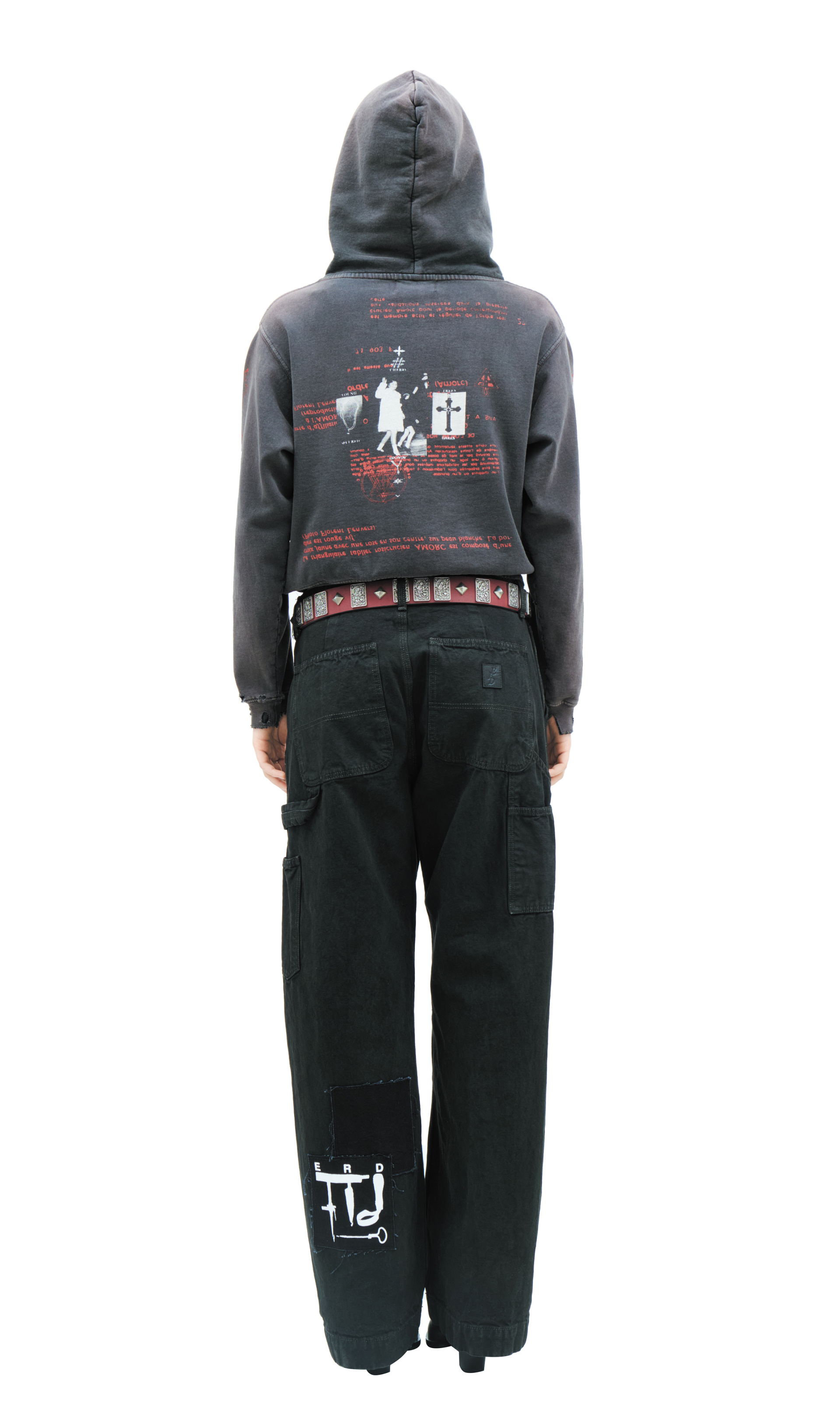 Enfants Riches Déprimés Dark grey prints hoodie