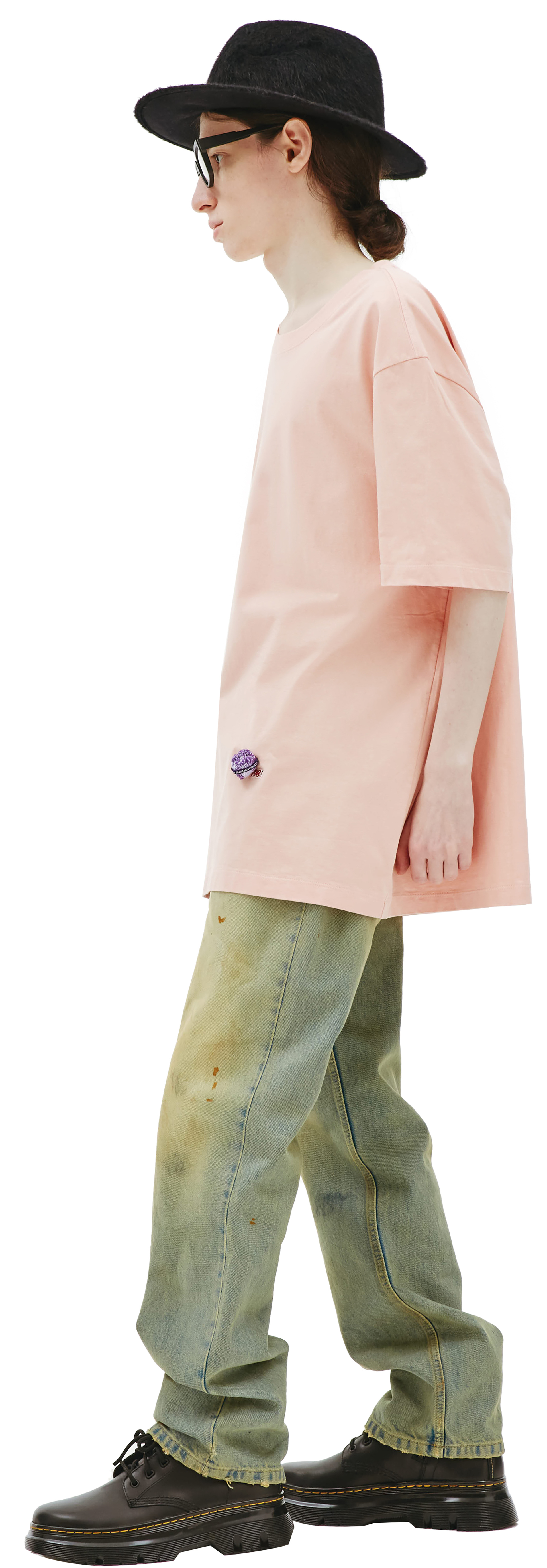 Doublet Vegetable Dyed Rurple cabbage T-Shirt