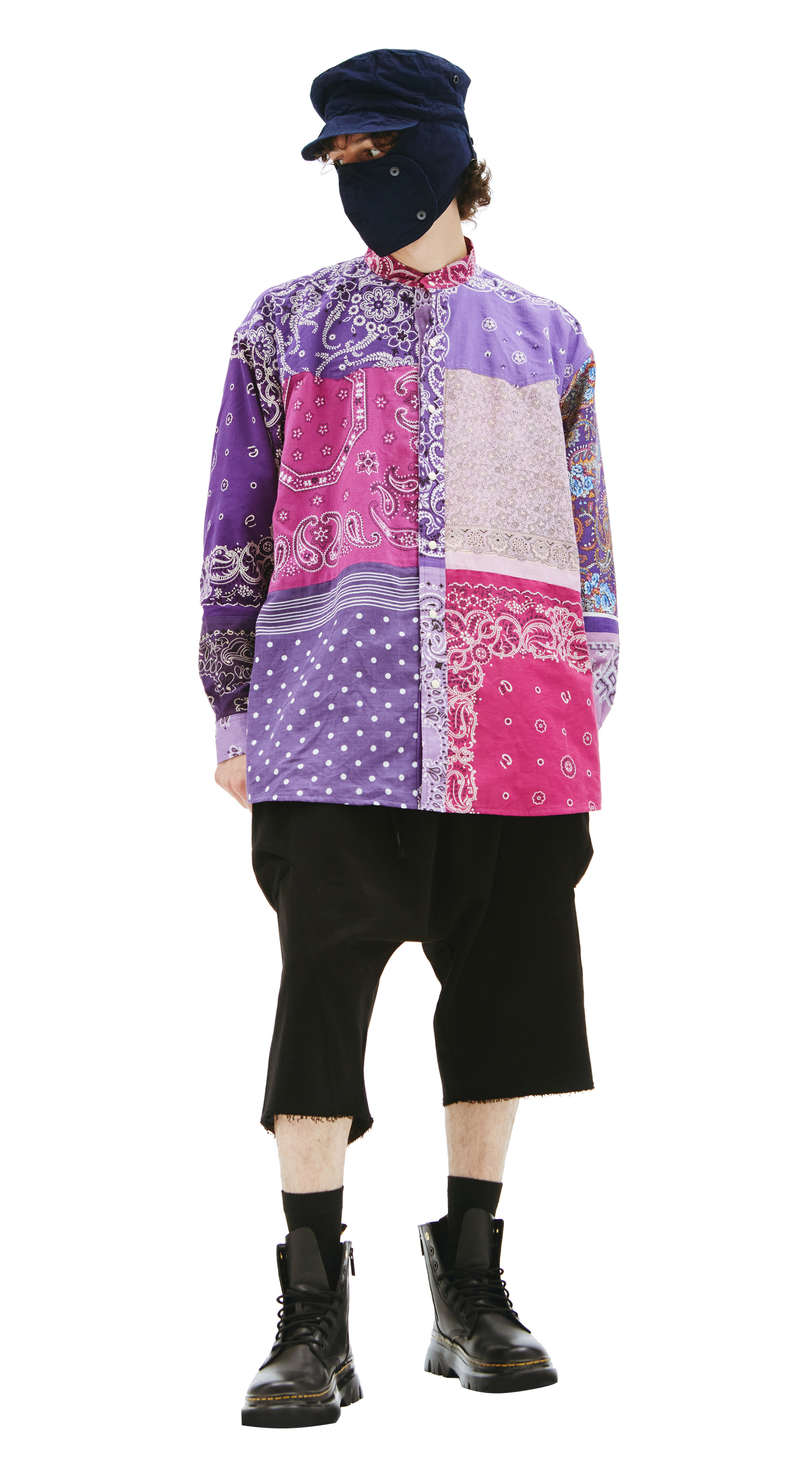 The Viridi-Anne Cotton mask cap