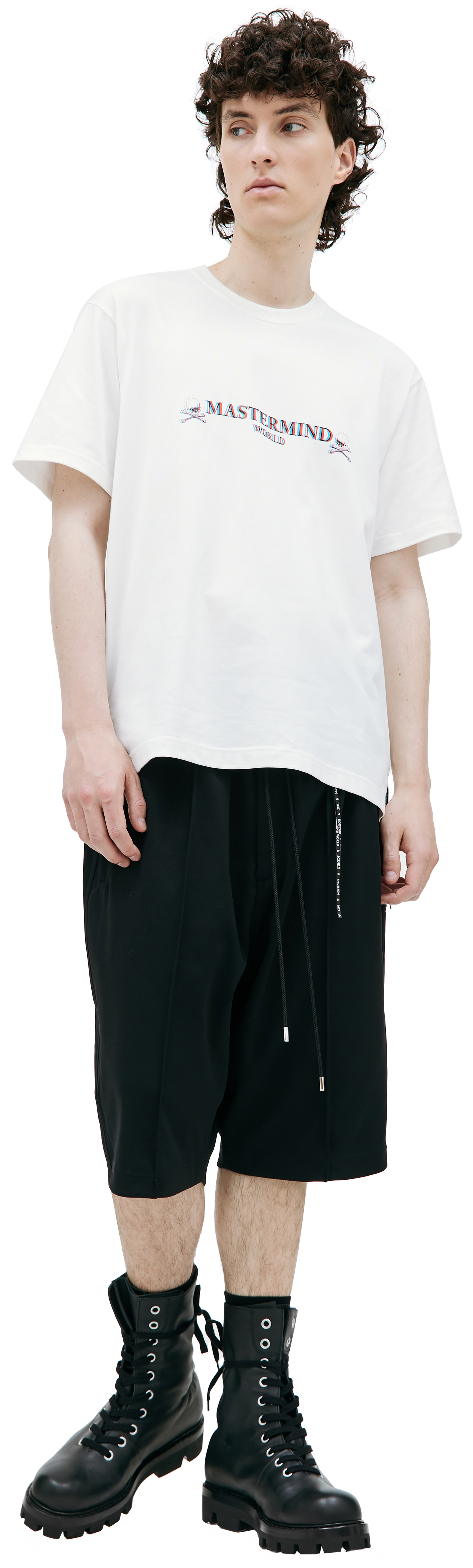Mastermind WORLD 3D logo print t-shirt