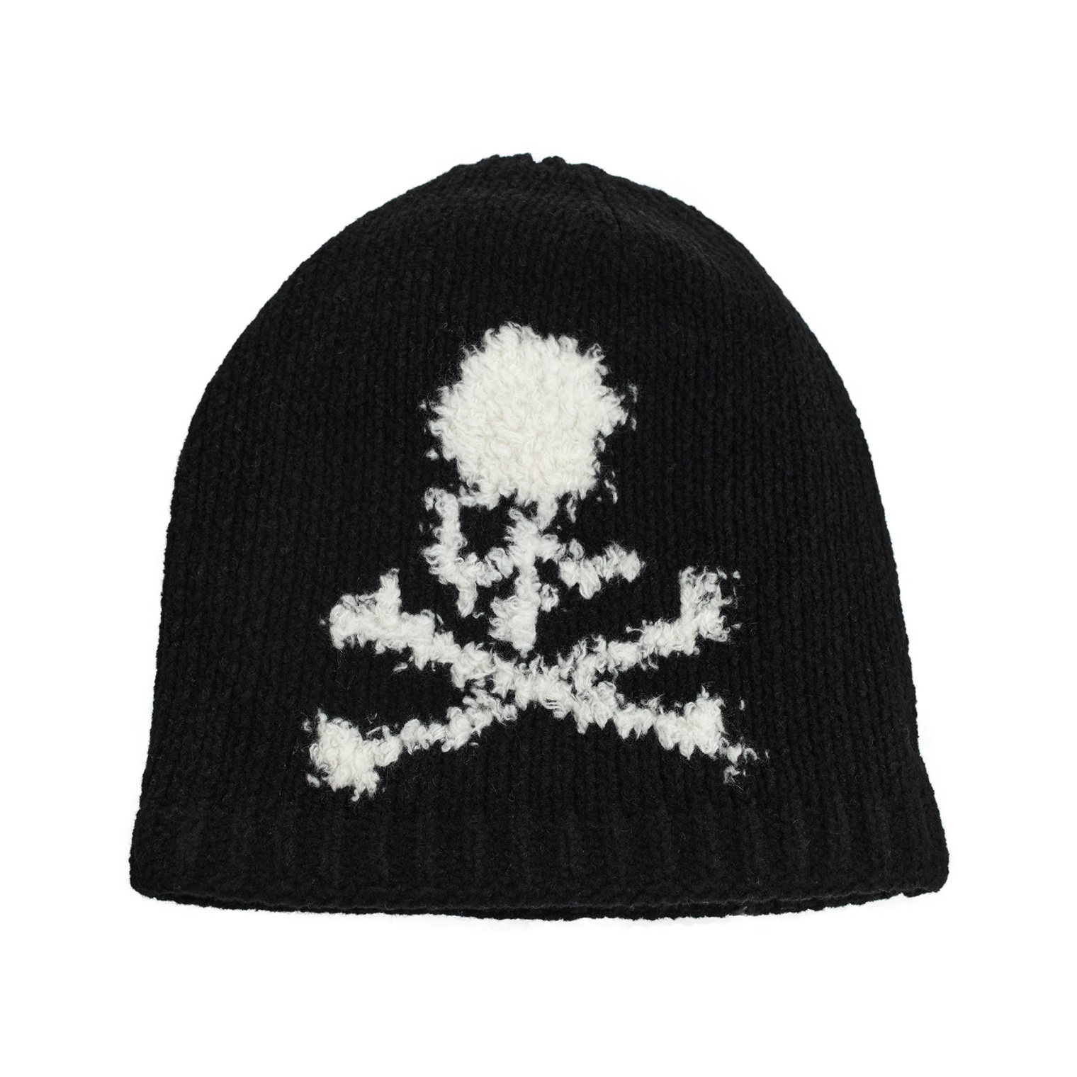 Mastermind WORLD Black cashmere beanie