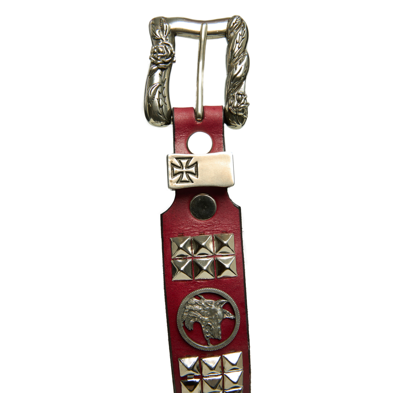 Buy Enfants Riches Déprimés women red dog in restraint coin belt