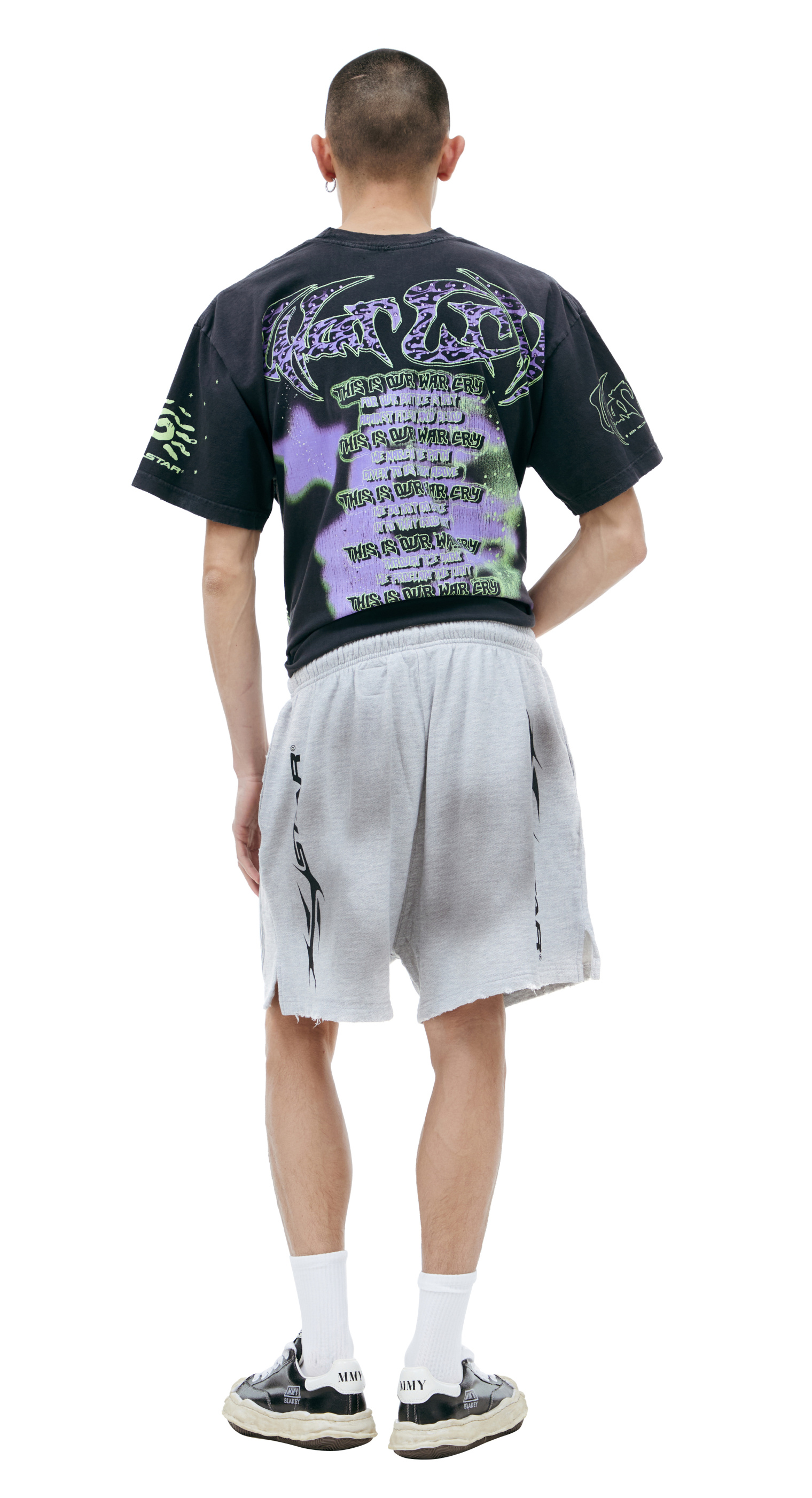 Hellstar Scuffed shorts