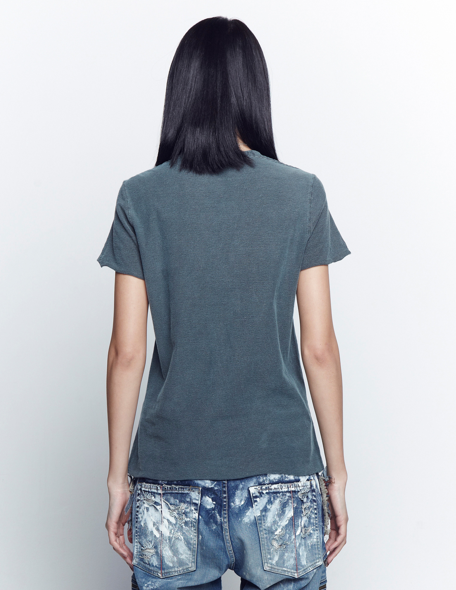 Volga Volga Washed cotton t-shirt