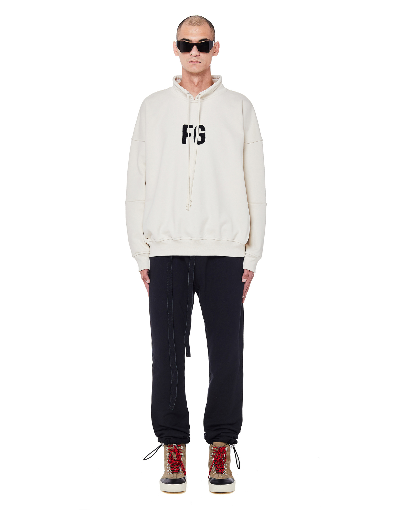 Fear of God Black Cotton Core Sweatpants