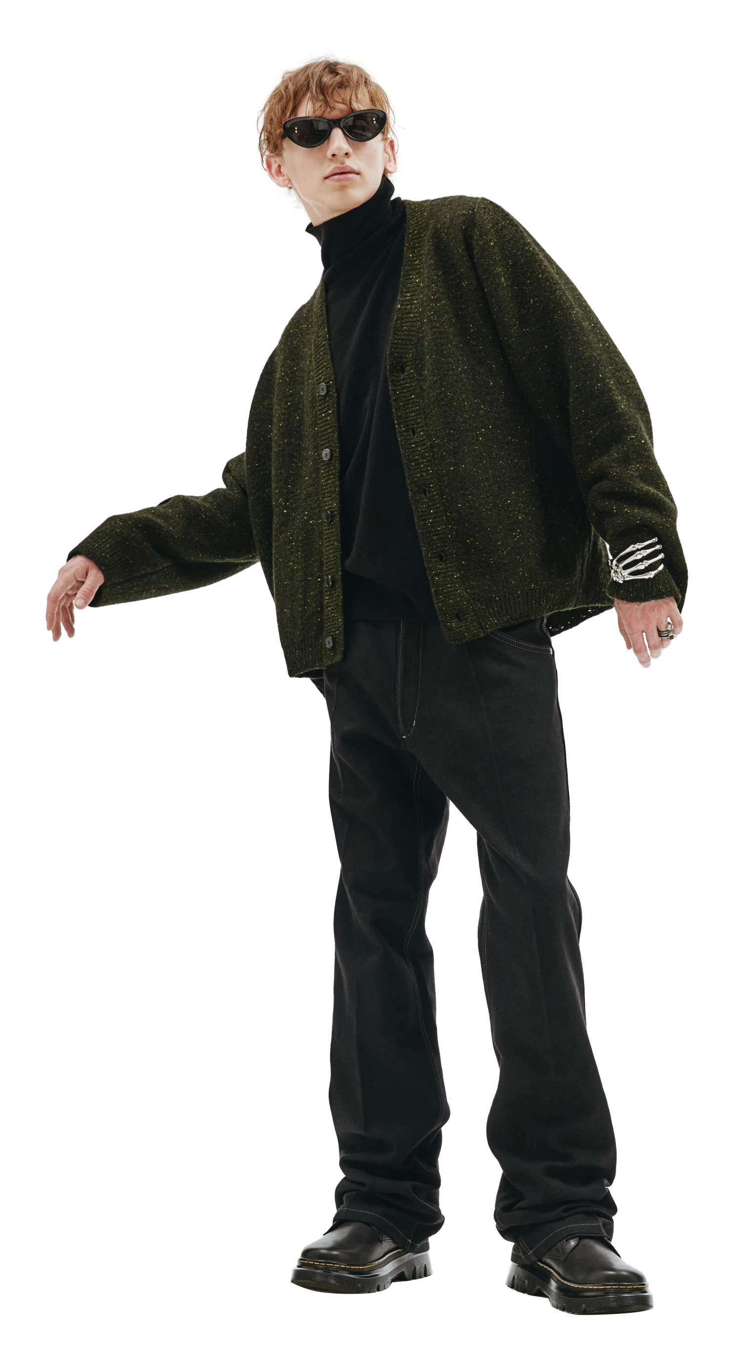 Enfants Riches Deprimes ST Vincent Asymmetrical cardigan