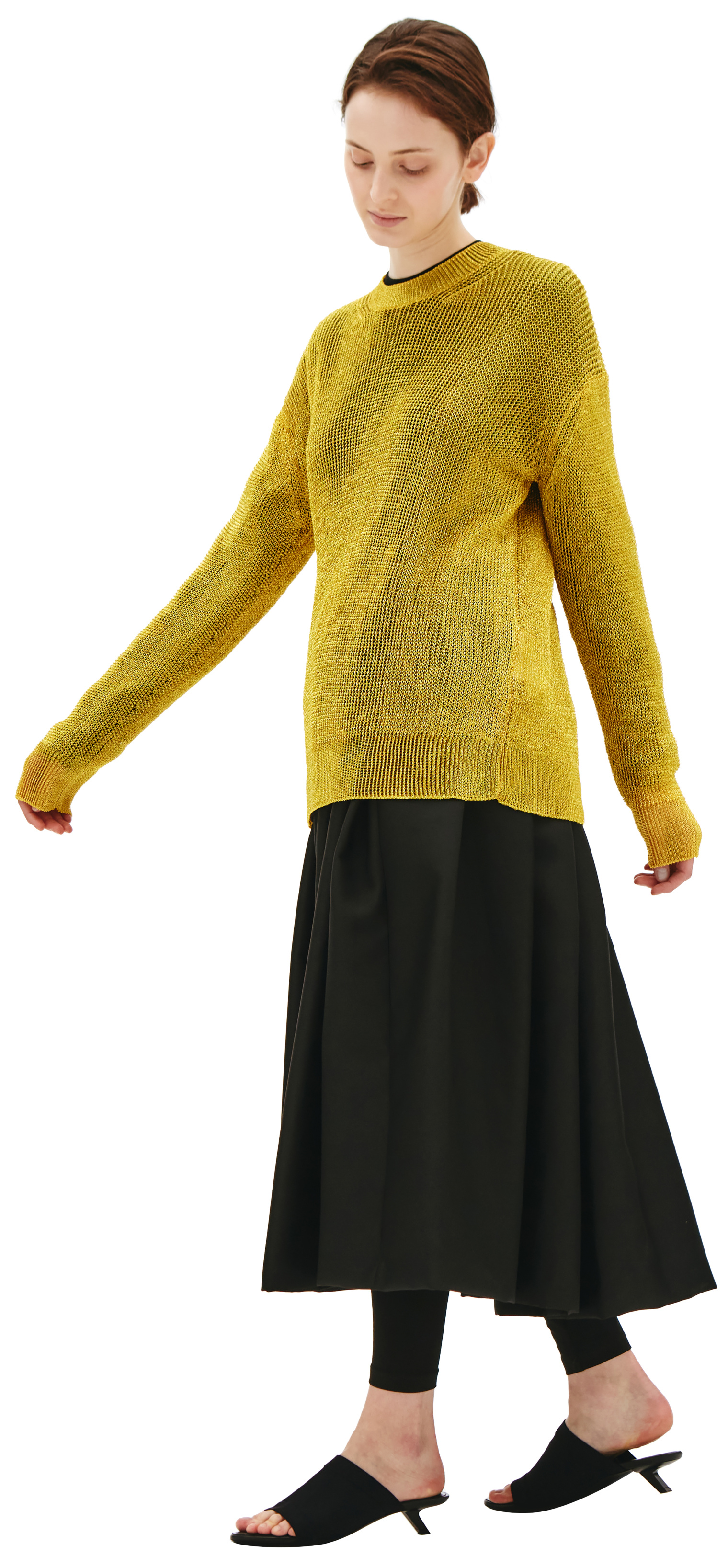 Junya Watanabe Gold Knit sweater