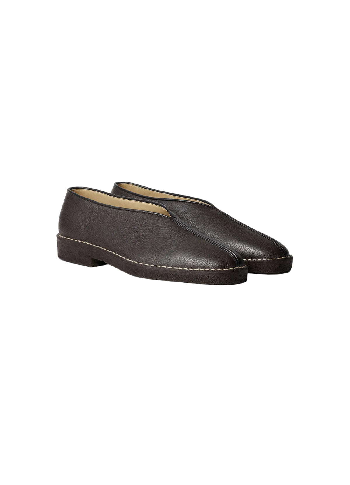 Lemaire Women\'s Piped Crepe Slippers
