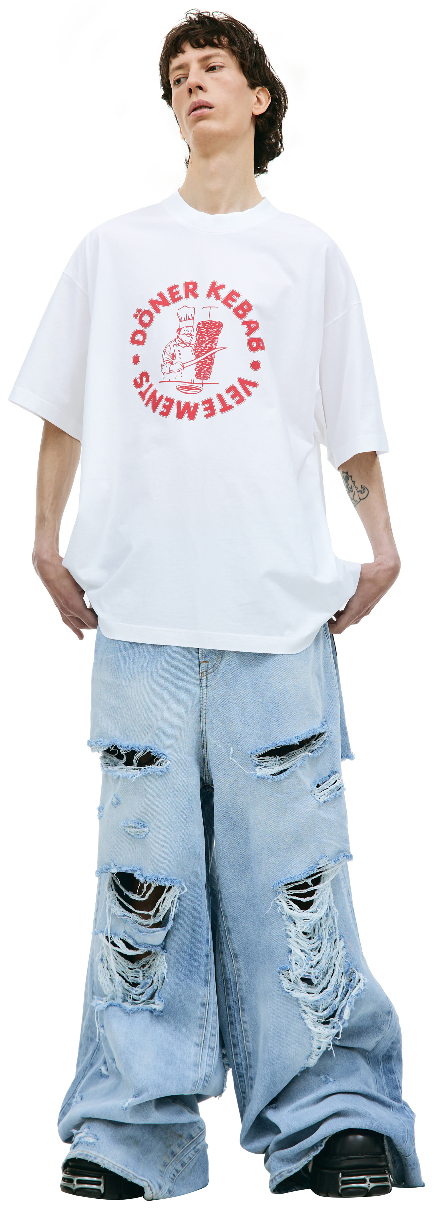 VETEMENTS Doner Kebab printed t-shirt