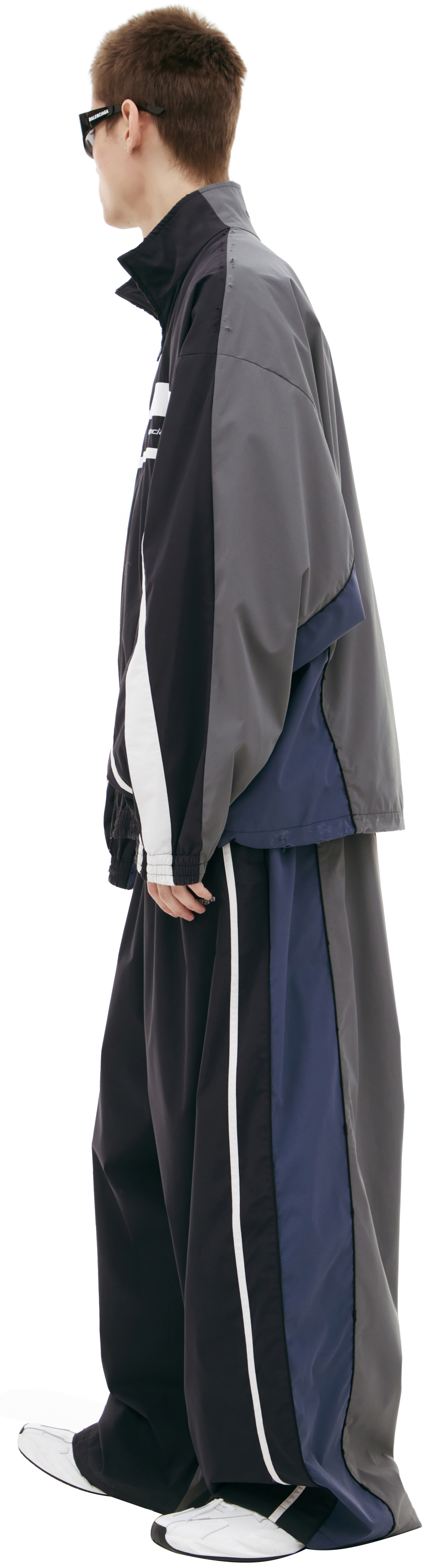 Balenciaga Black logo jacket