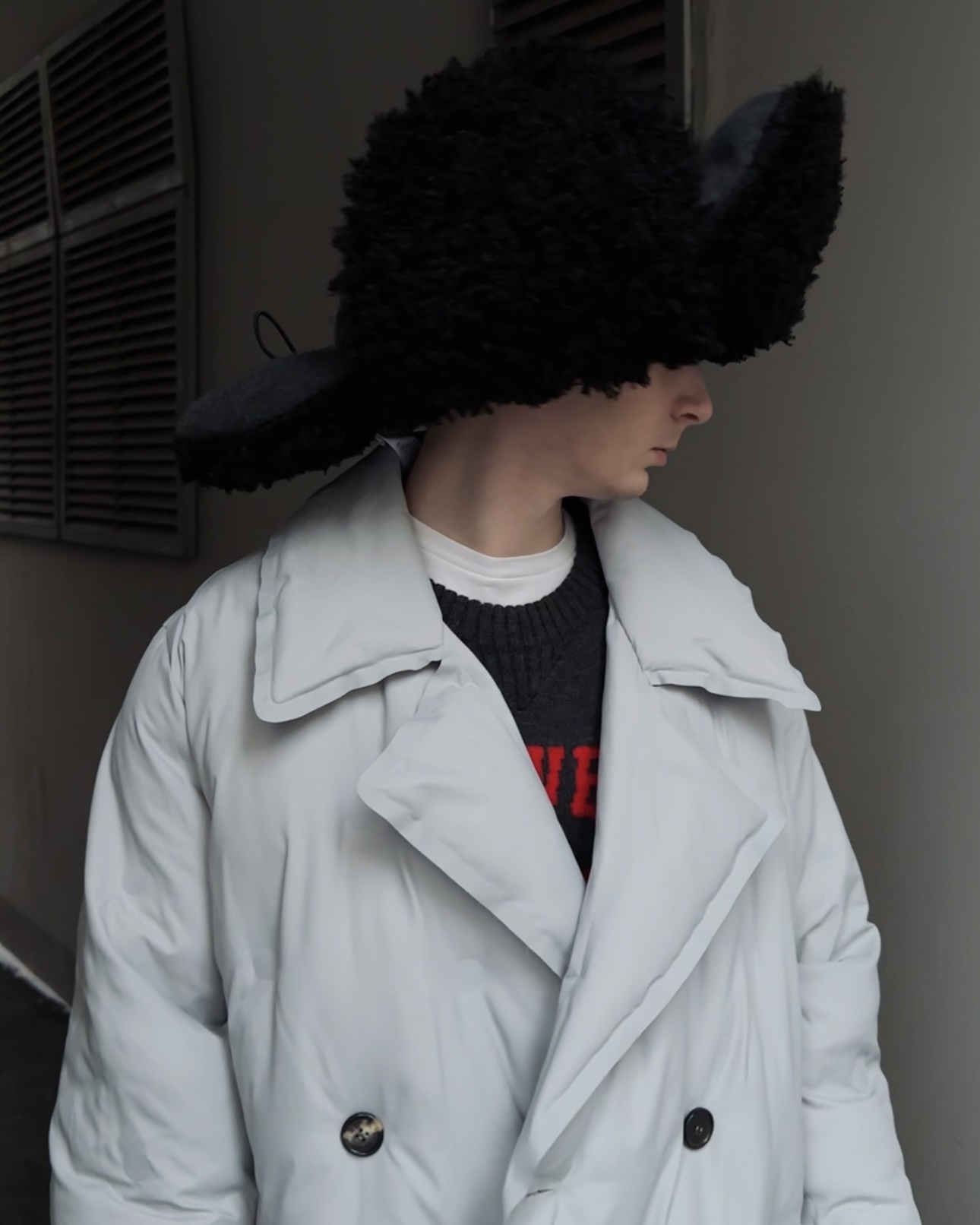 Maison Margiela Wool trapper hat
