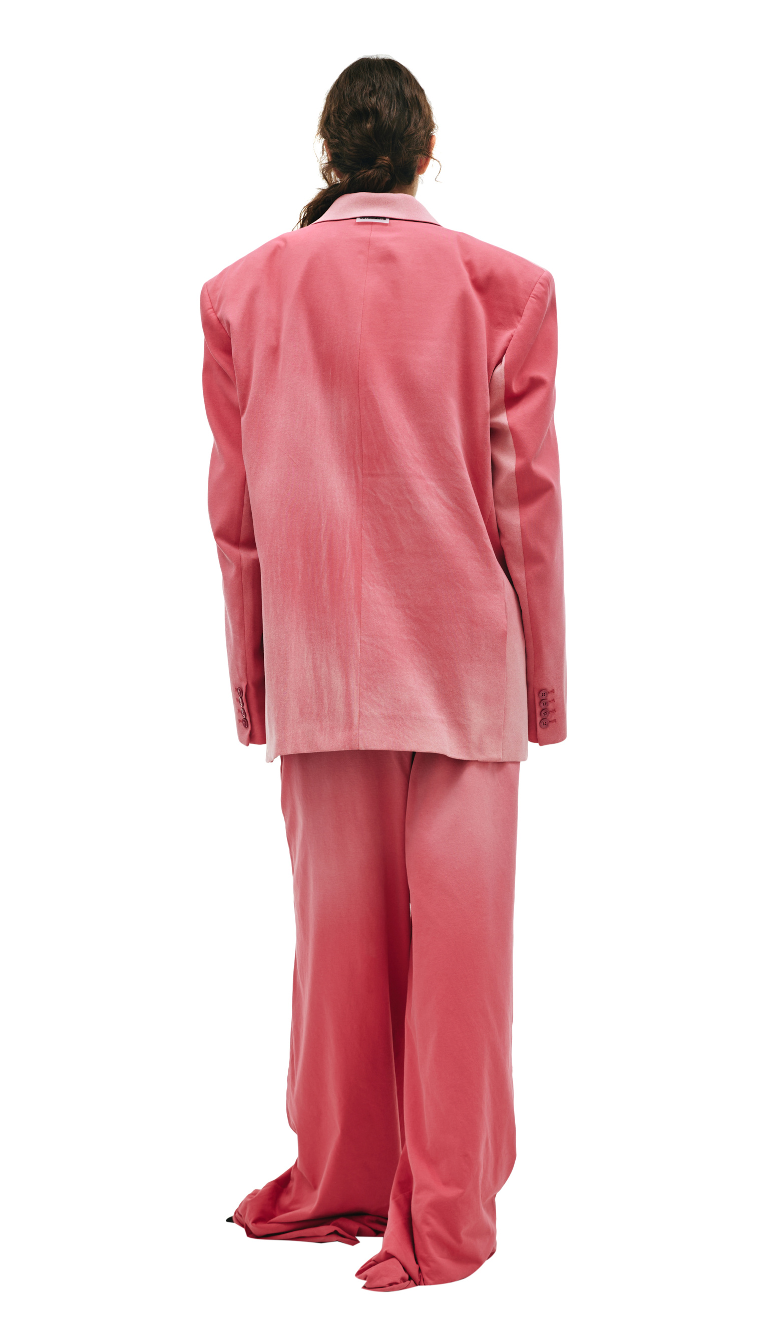 VETEMENTS Розовый оверсайз пиджак