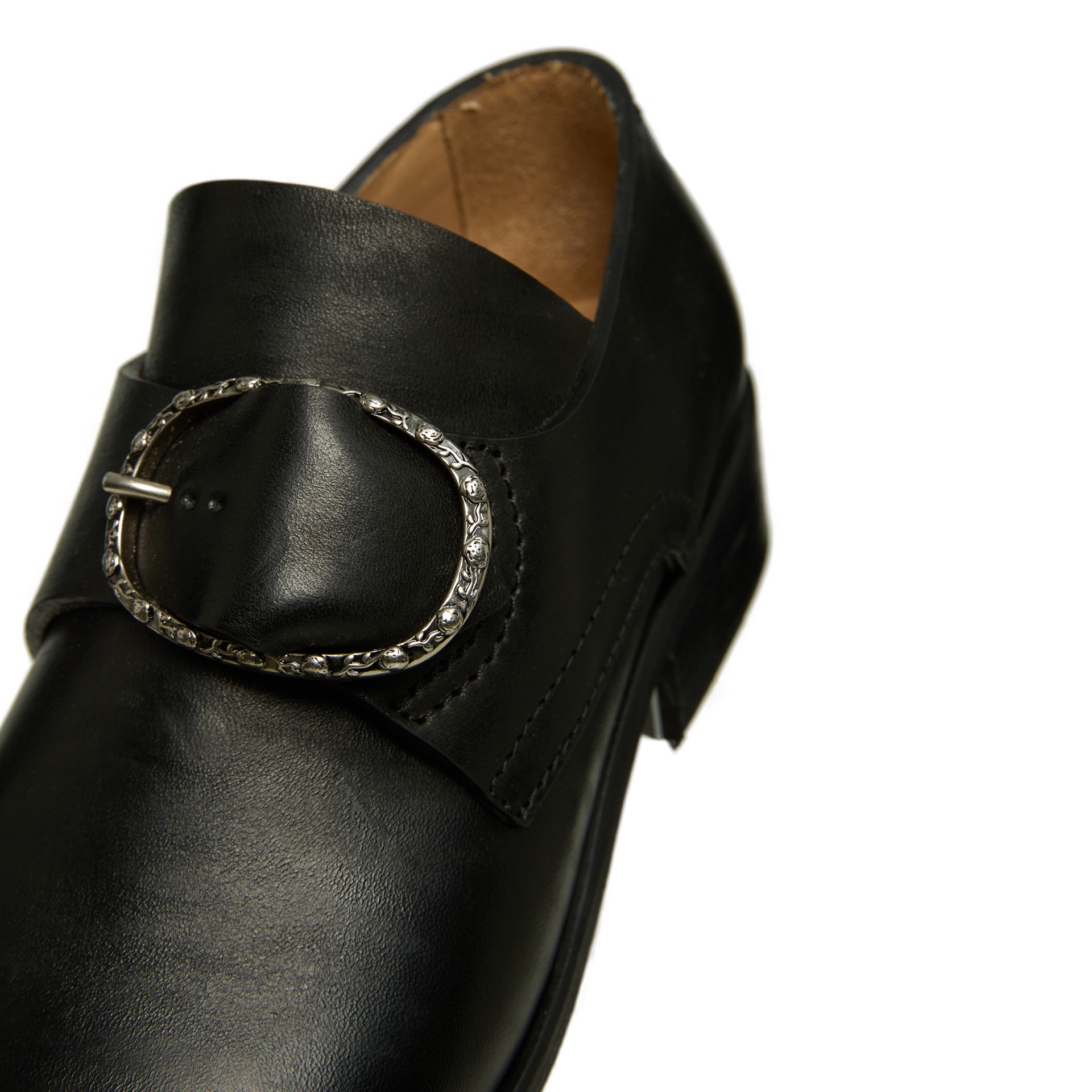 Enfants Riches Déprimés Black leather shoes