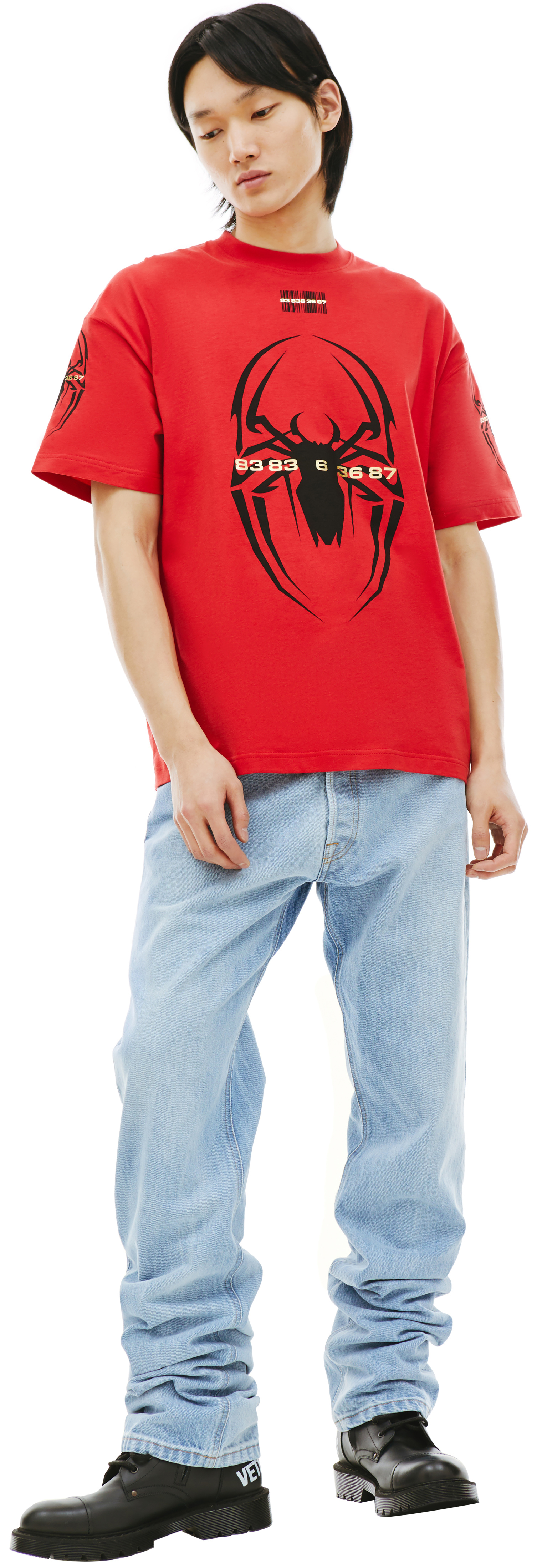 VTMNTS Spider Printed T-Shirt