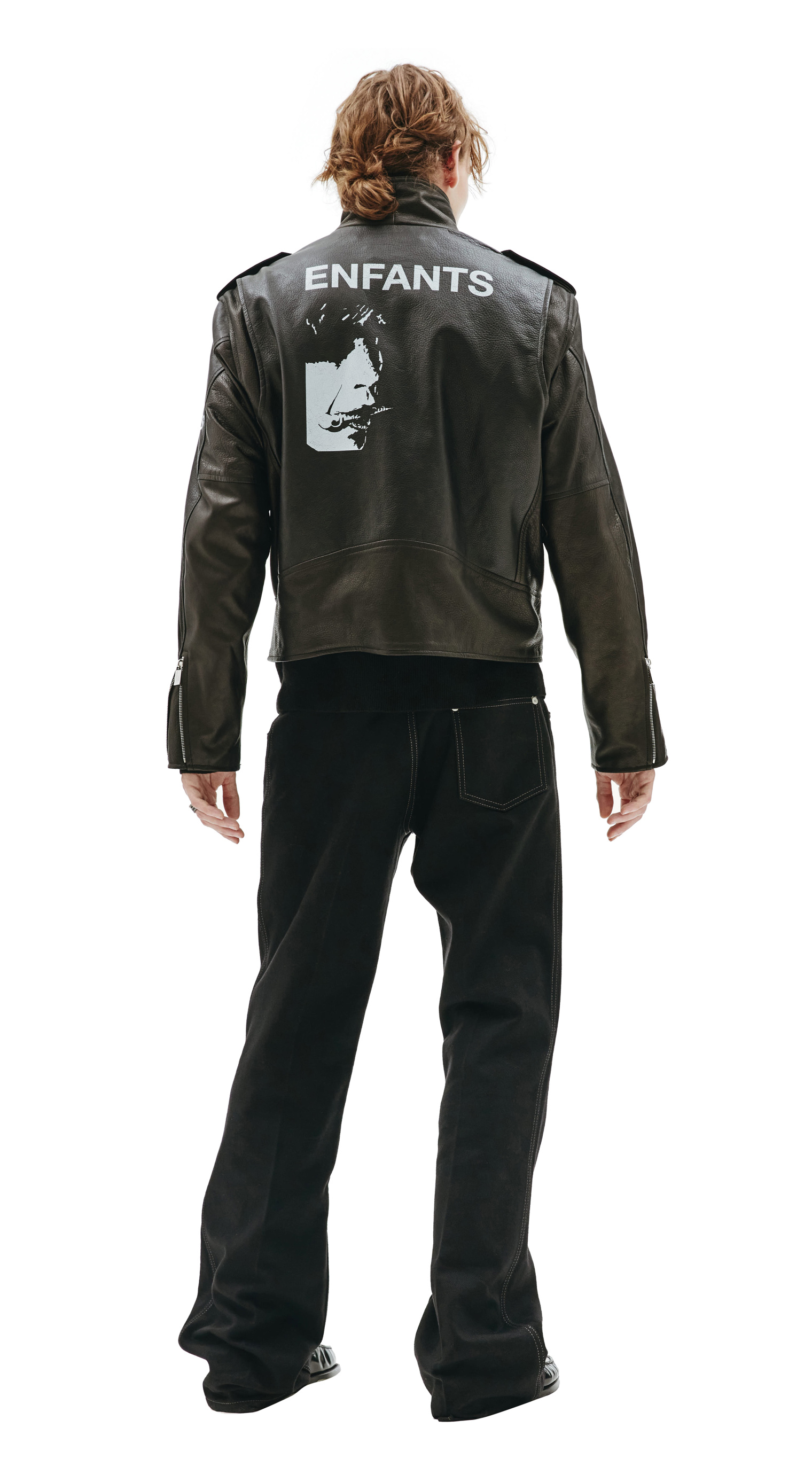 Enfants Riches Deprimes Shooting gallery leather jacket