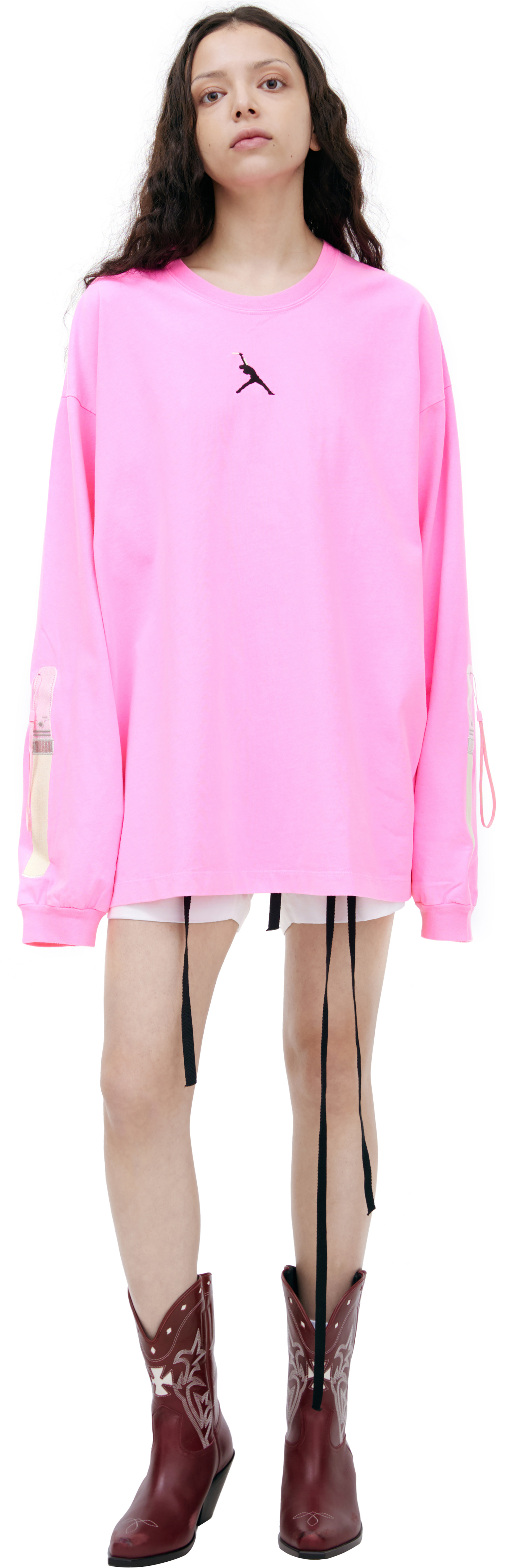Doublet Pink print longsleeve
