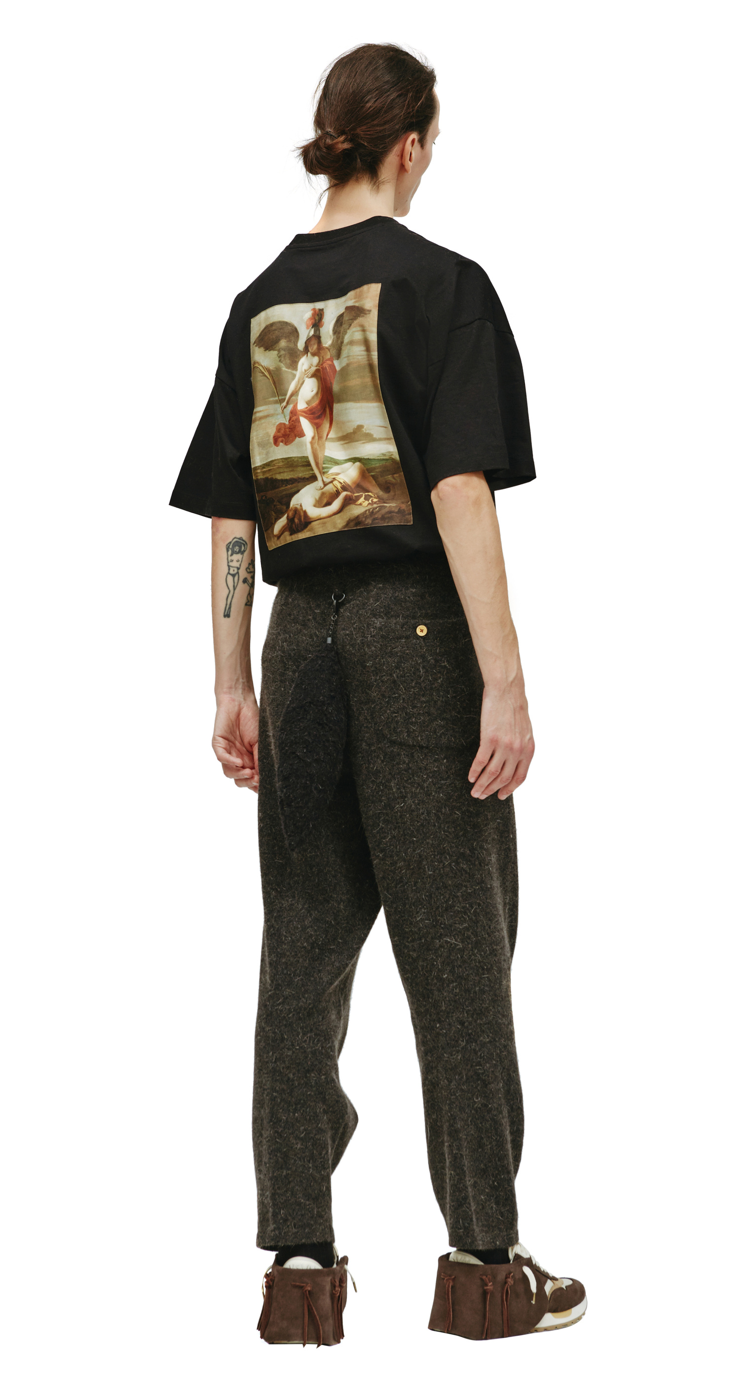 Doublet Wool sweatpants with charm