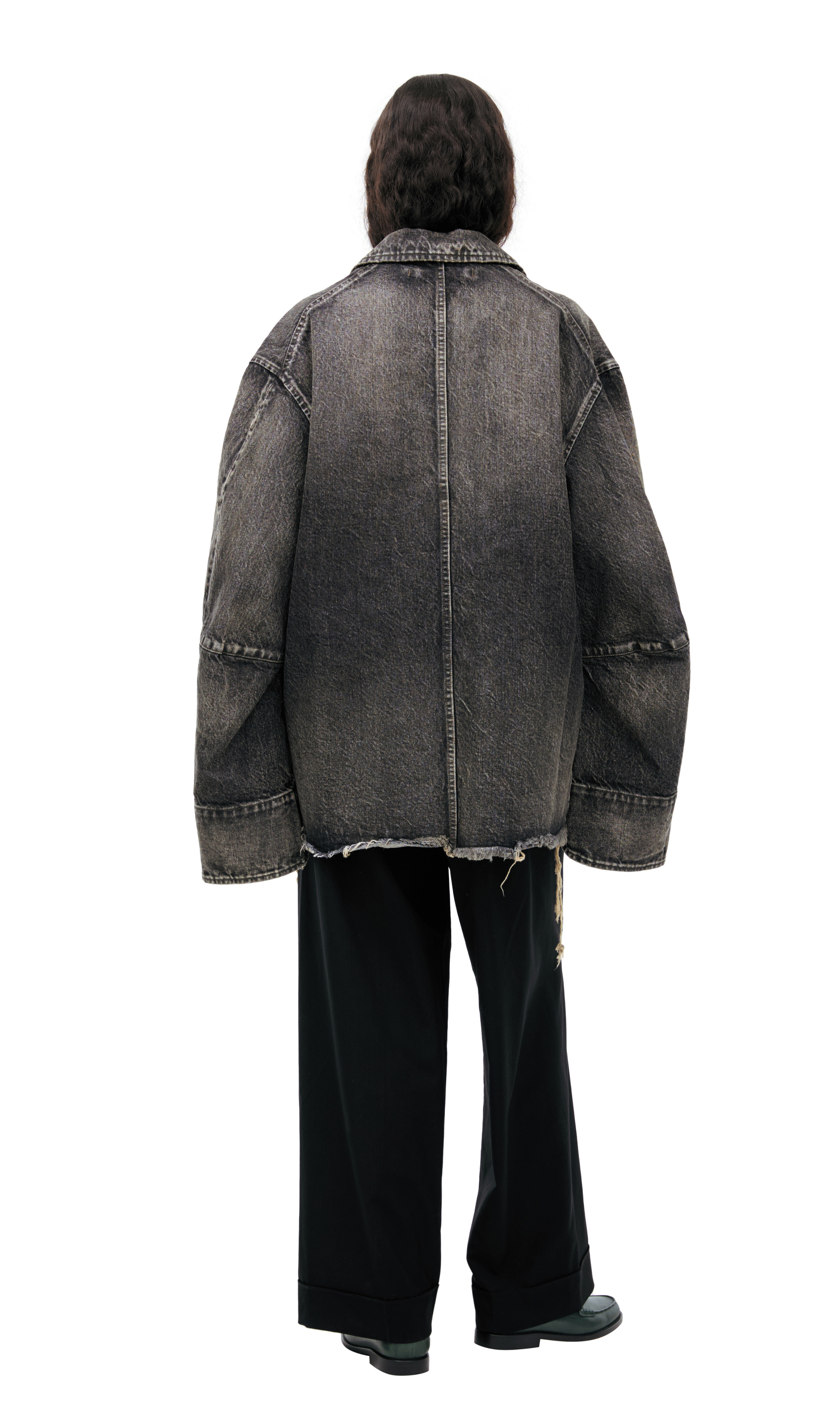 Doublet Denim jacket with washed out effect