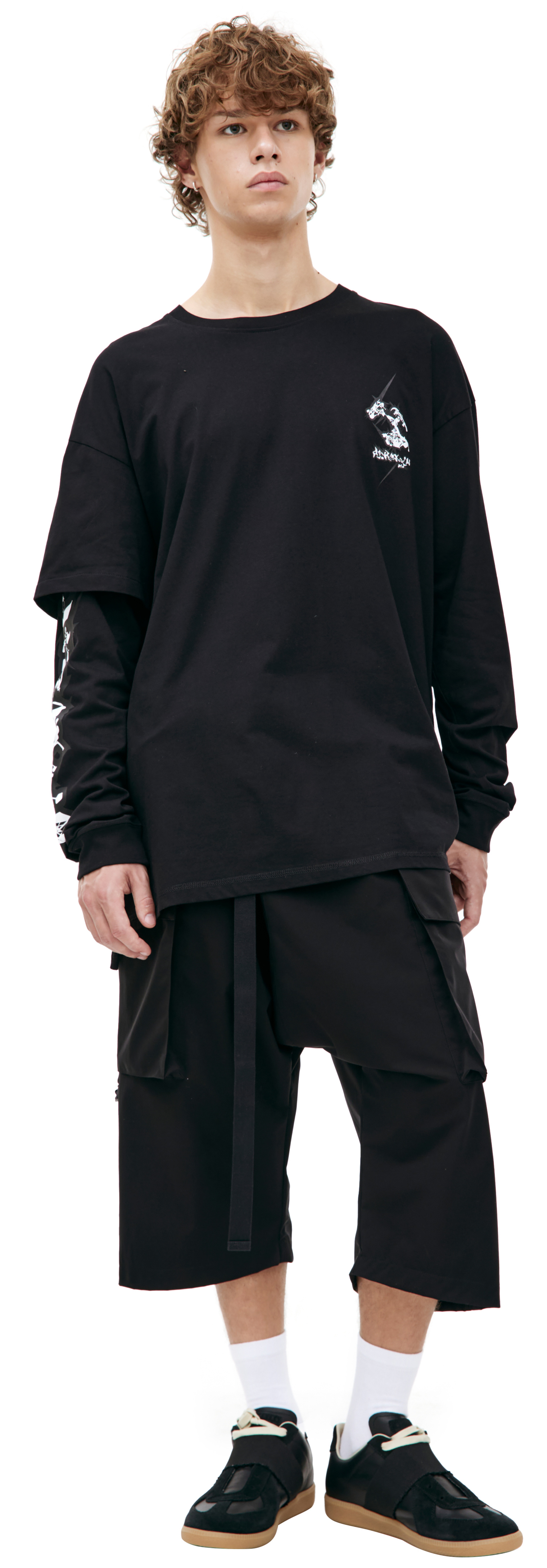 Acronym Asymmetrical Logo Longsleeve