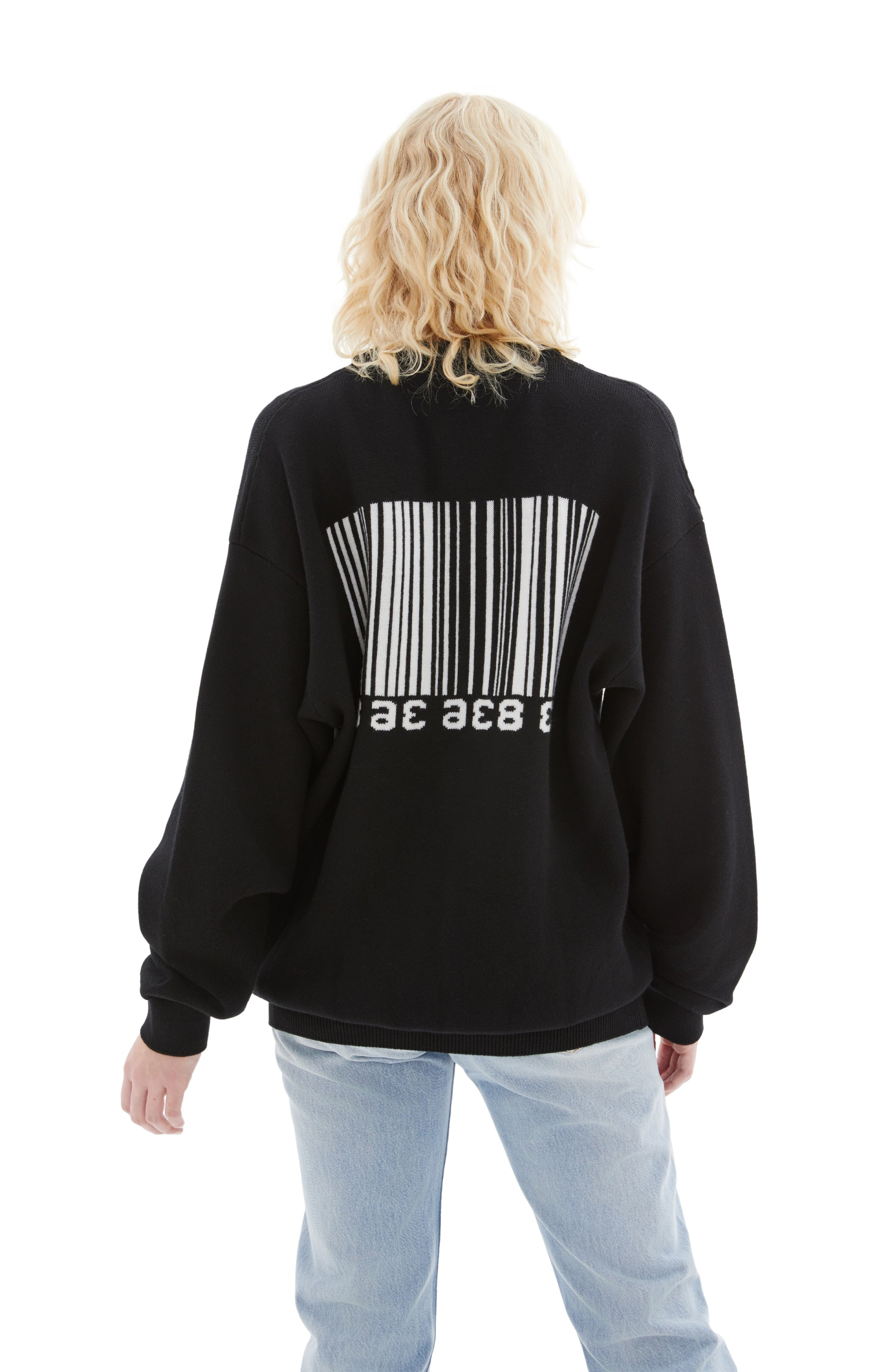 VTMNTS Big Barcode Sweater