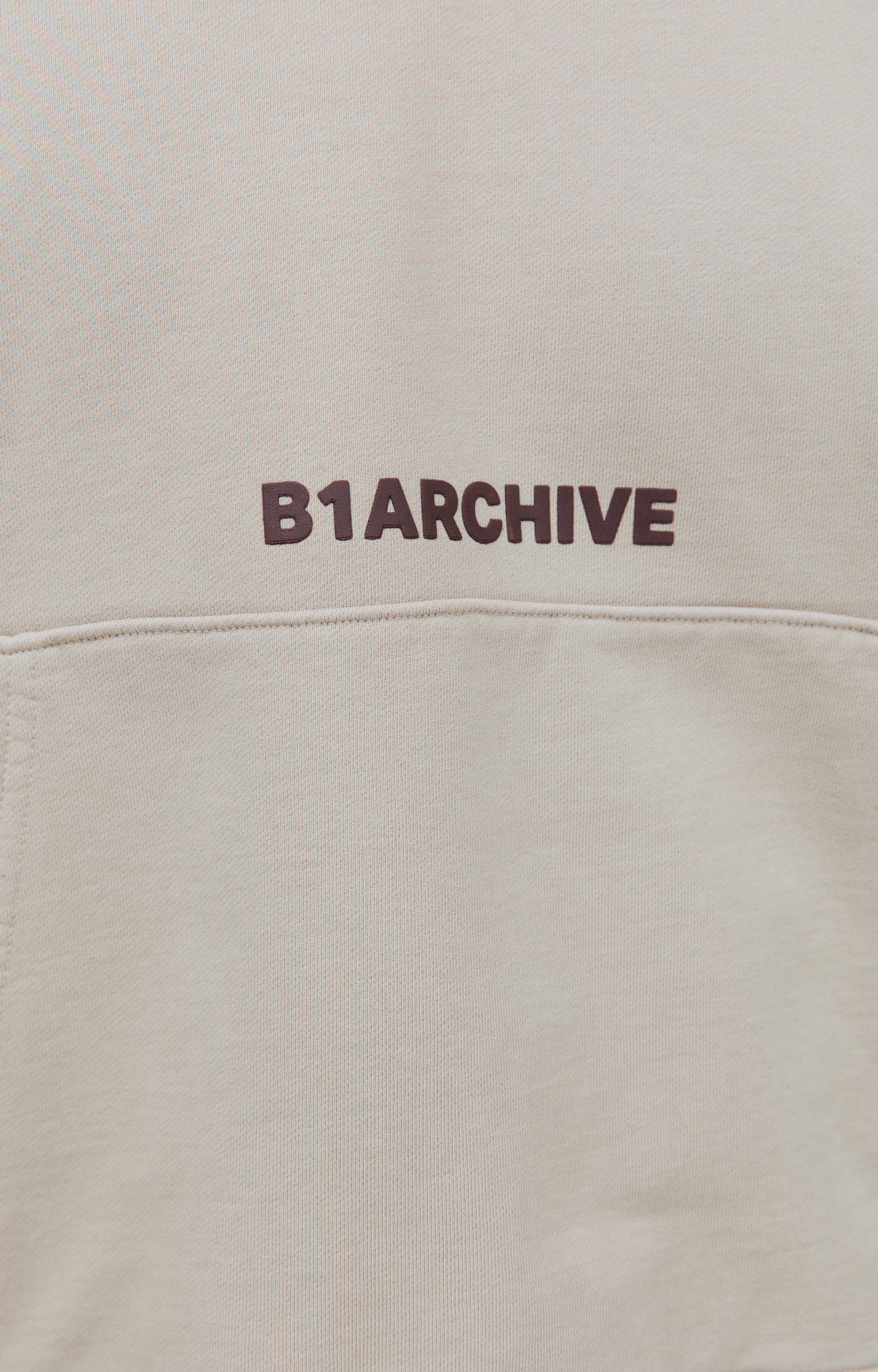 B1ARCHIVE Cropped cotton hoodie