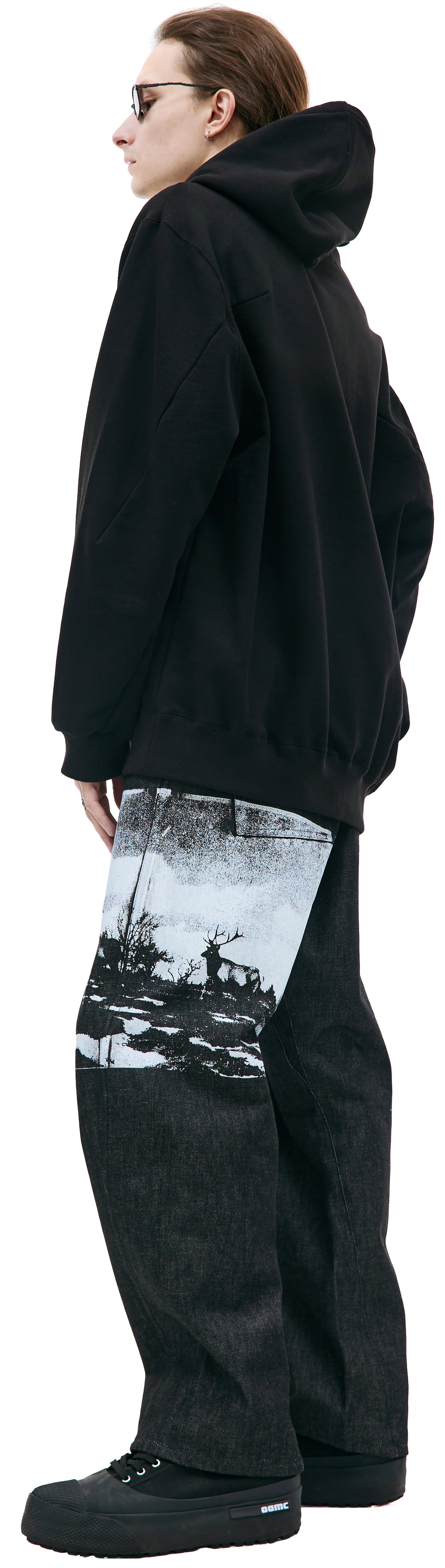 Doublet Mouse embroidered hoodie