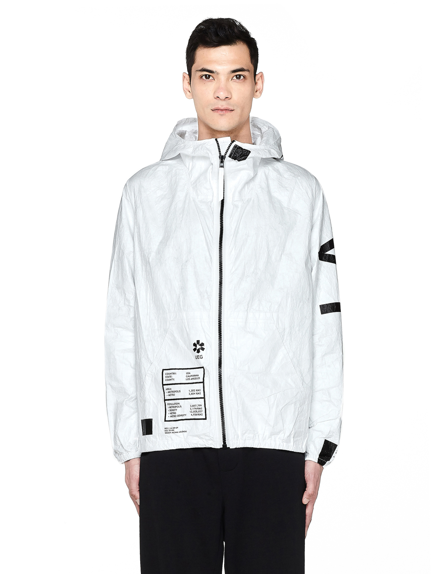 UEG LA Printed Tyvek Jacket