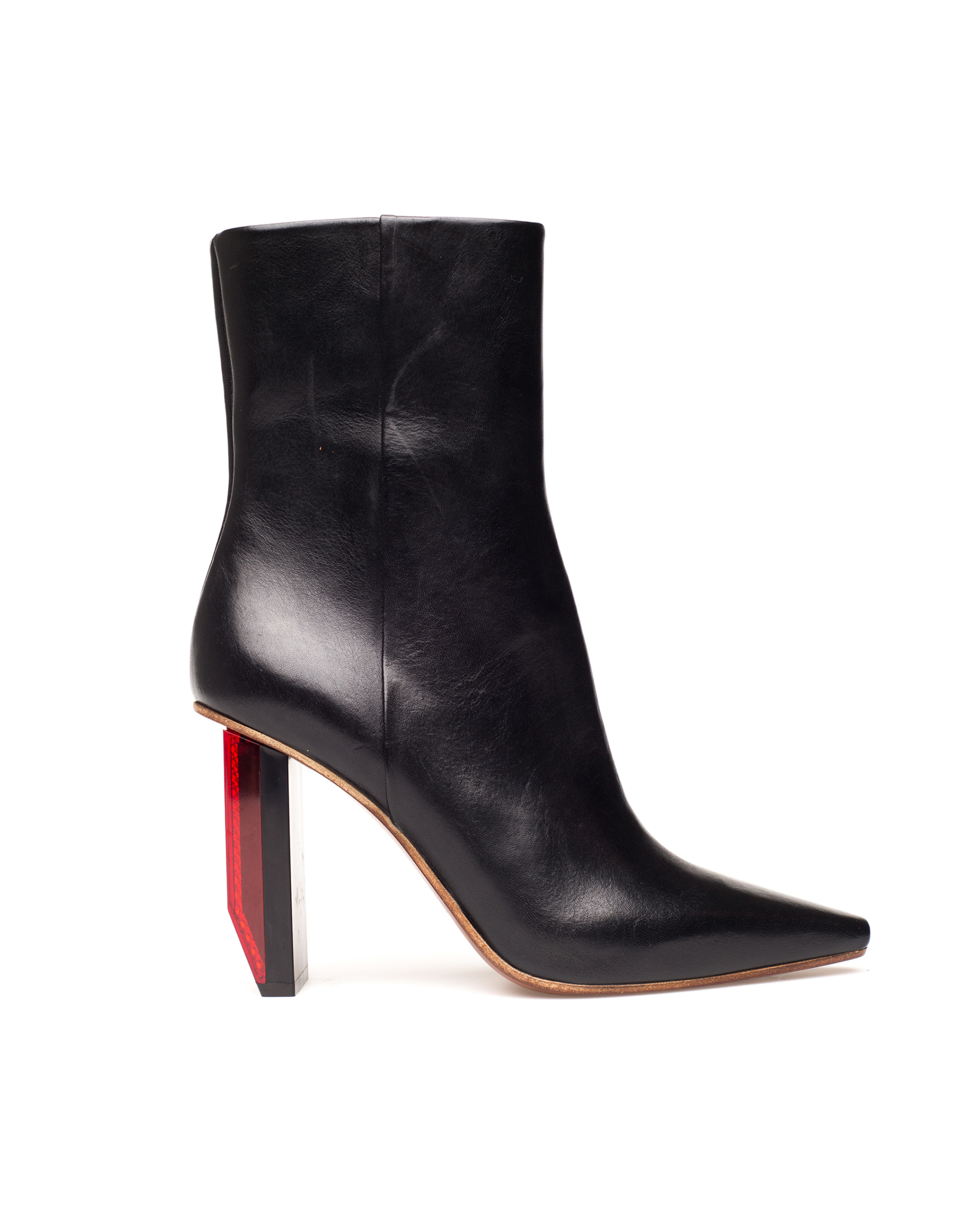 VETEMENTS Leather ankle boots