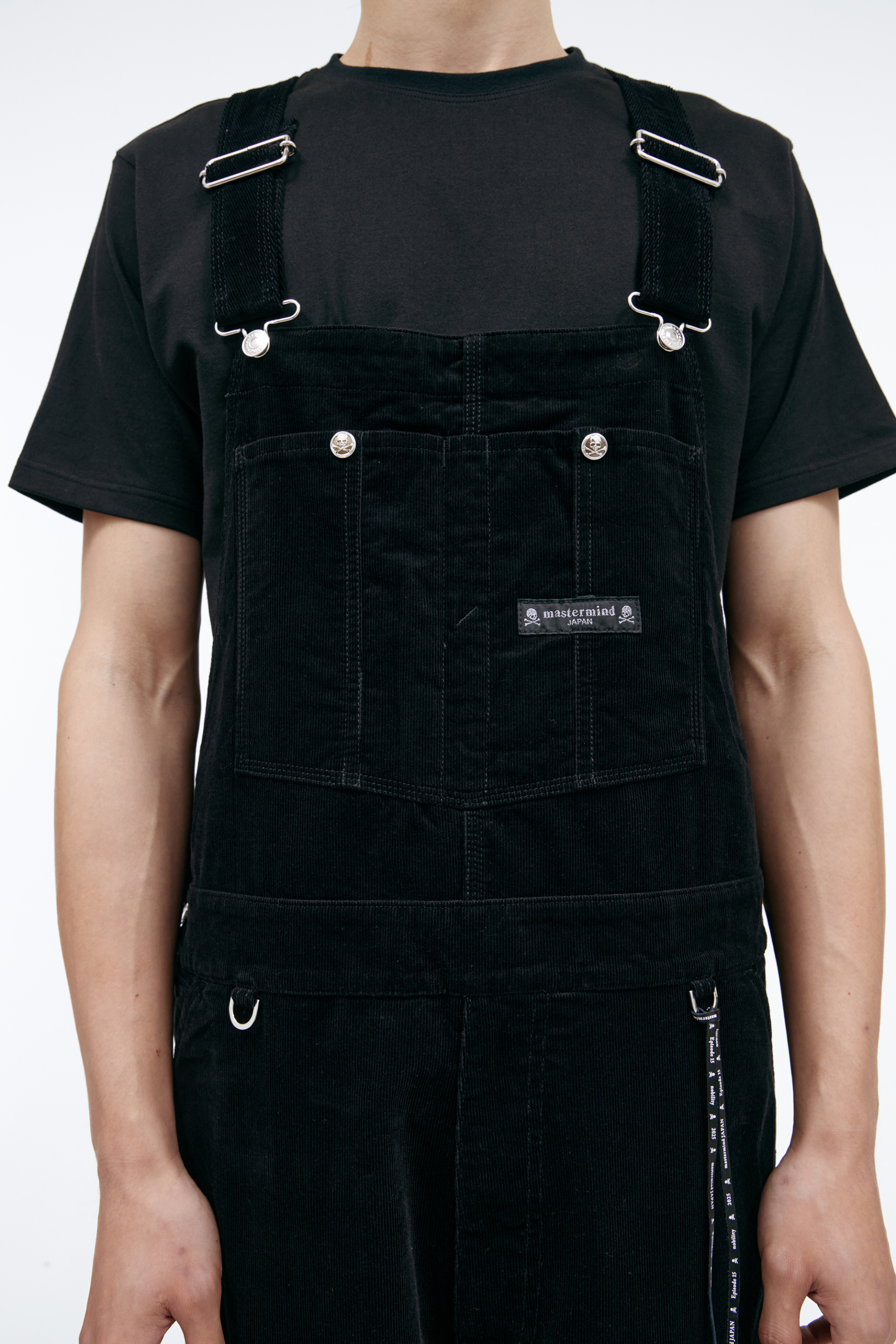 Mastermind WORLD Corduroy jumpsuit with logo