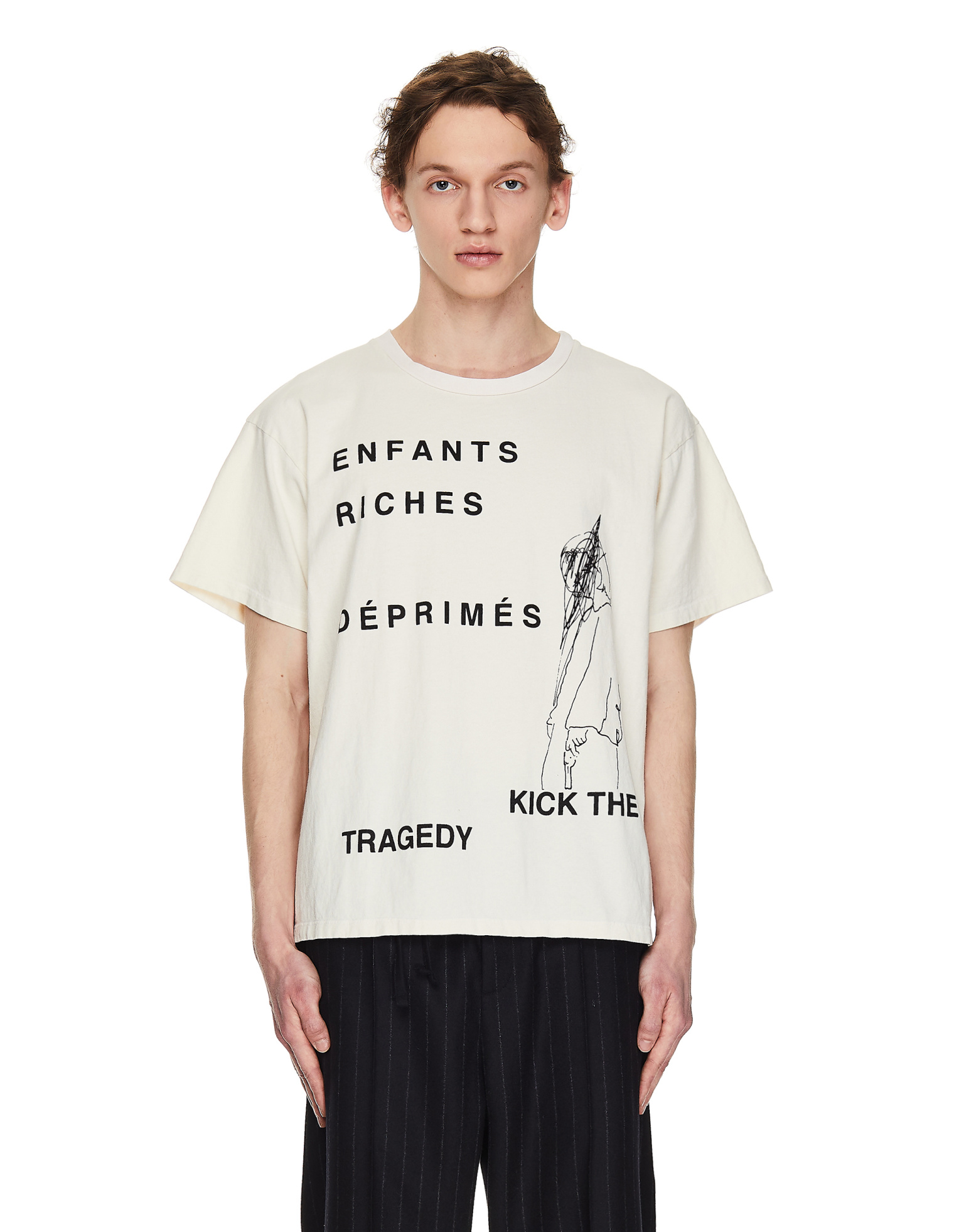 Enfants Riches Déprimés Ivory Kick The Tragedy T-Shirt