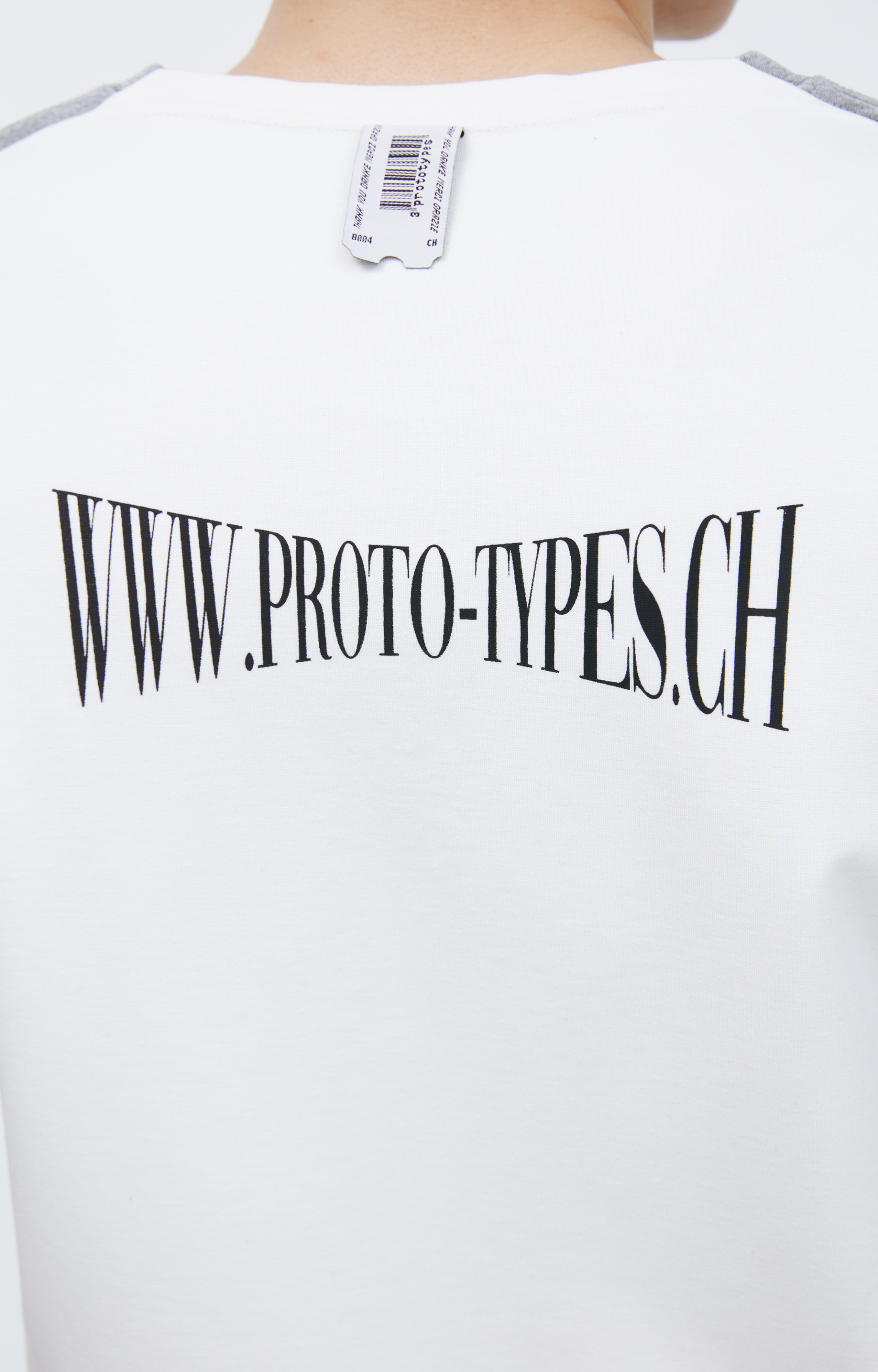 PROTOTYPES Two-color print T-shirt