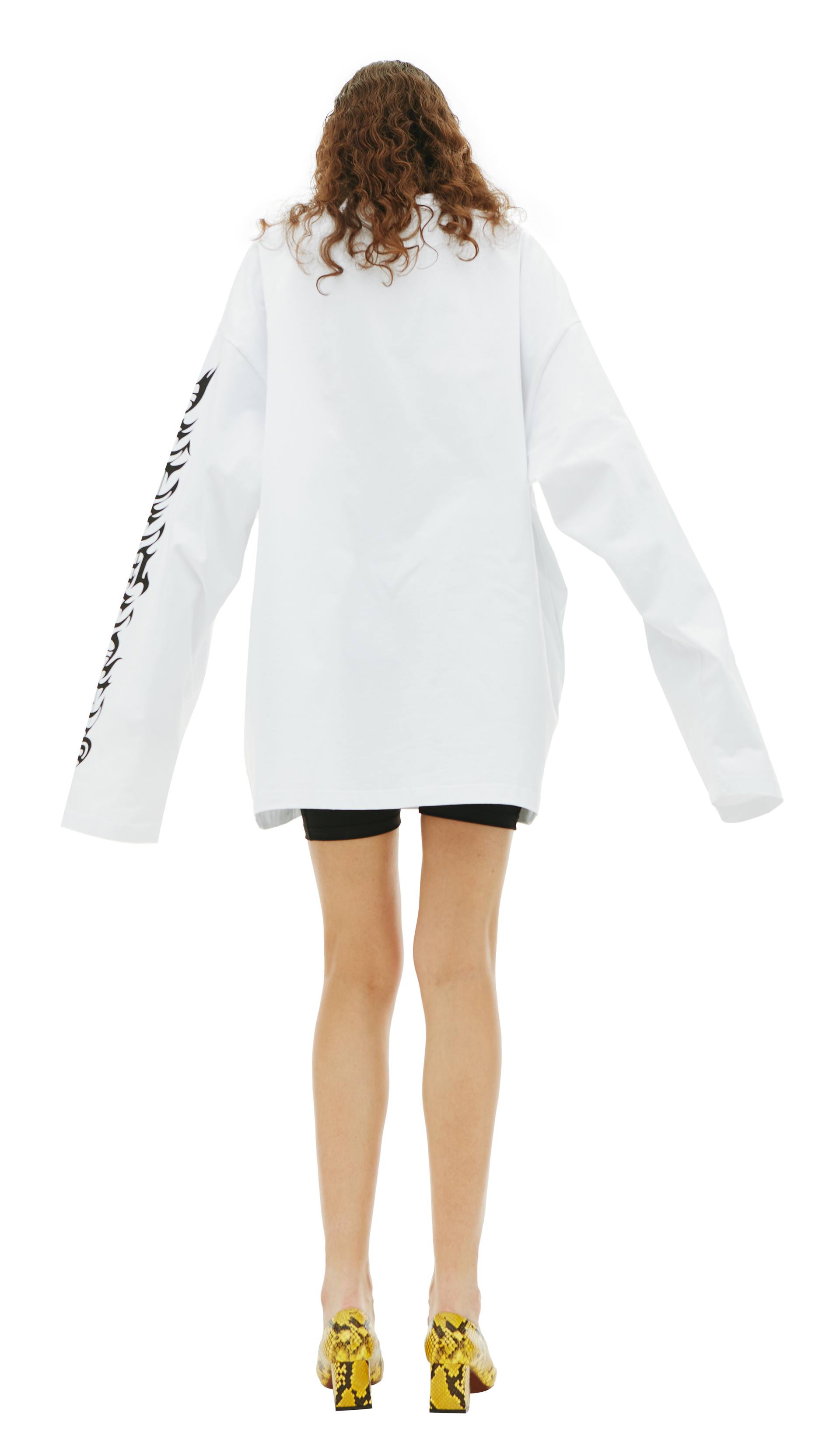 VETEMENTS Gothic printed longsleeve