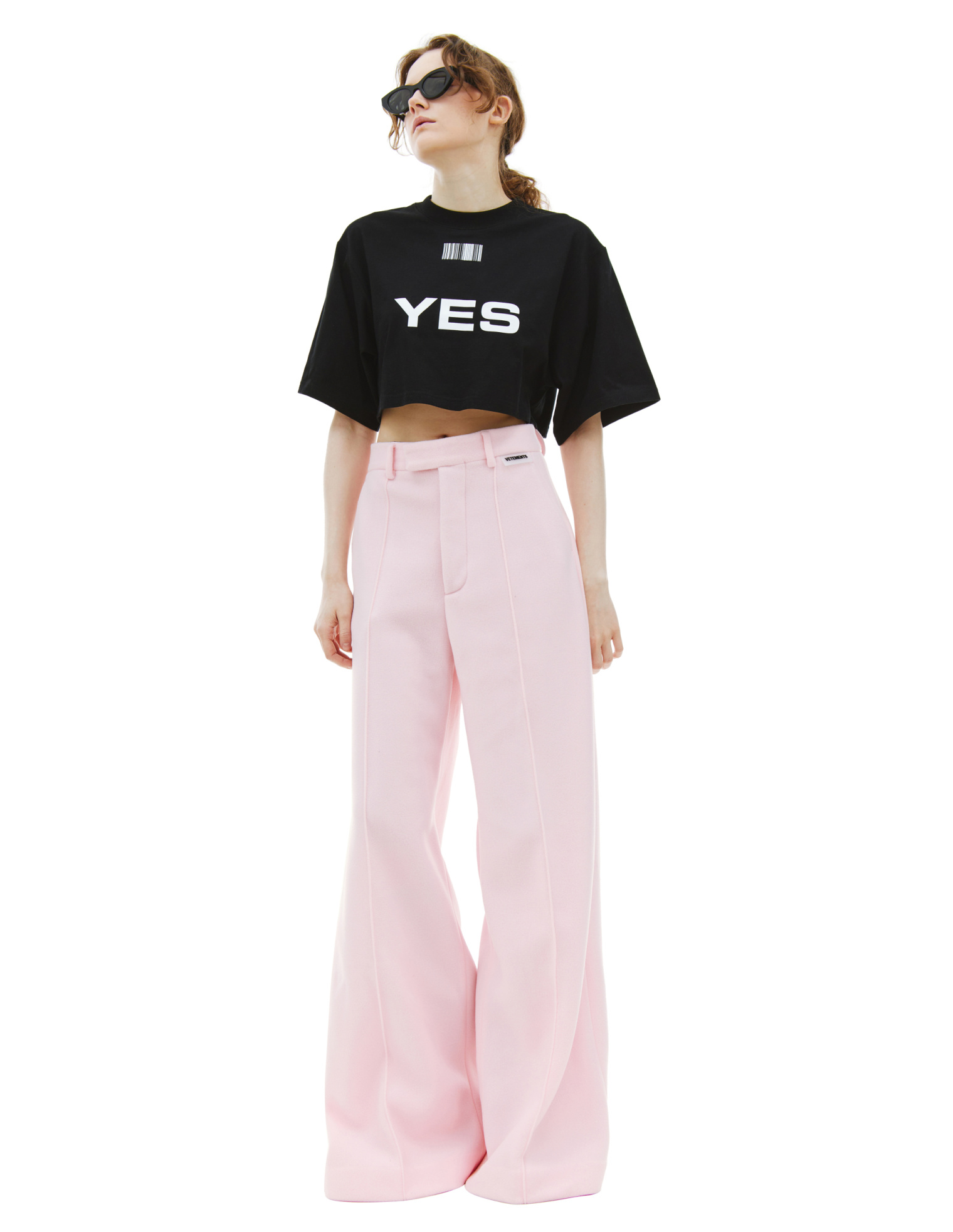 VETEMENTS Широкие брюки со стрелками