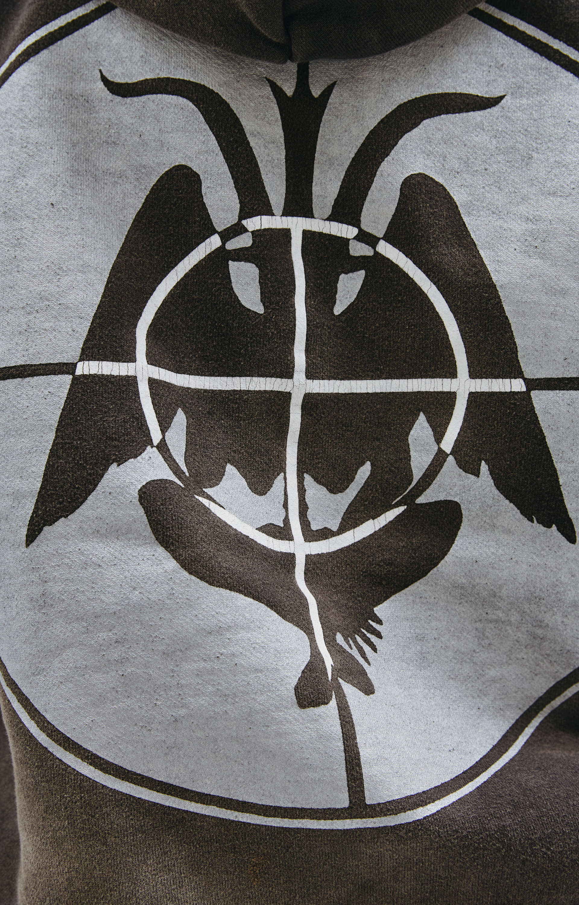 Saint Michael Faded Focus hoodie