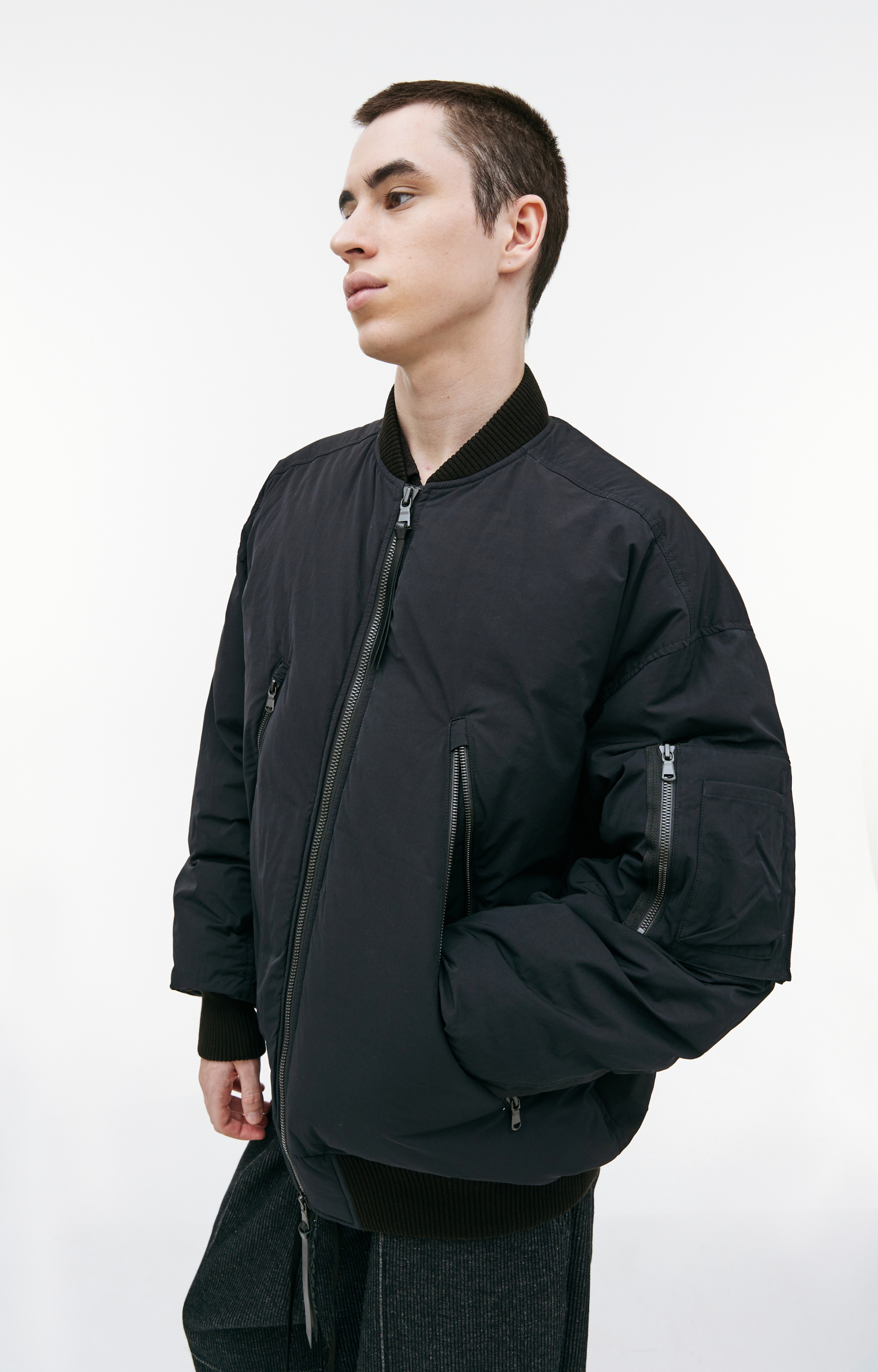 The Viridi-Anne Down bomber jacket