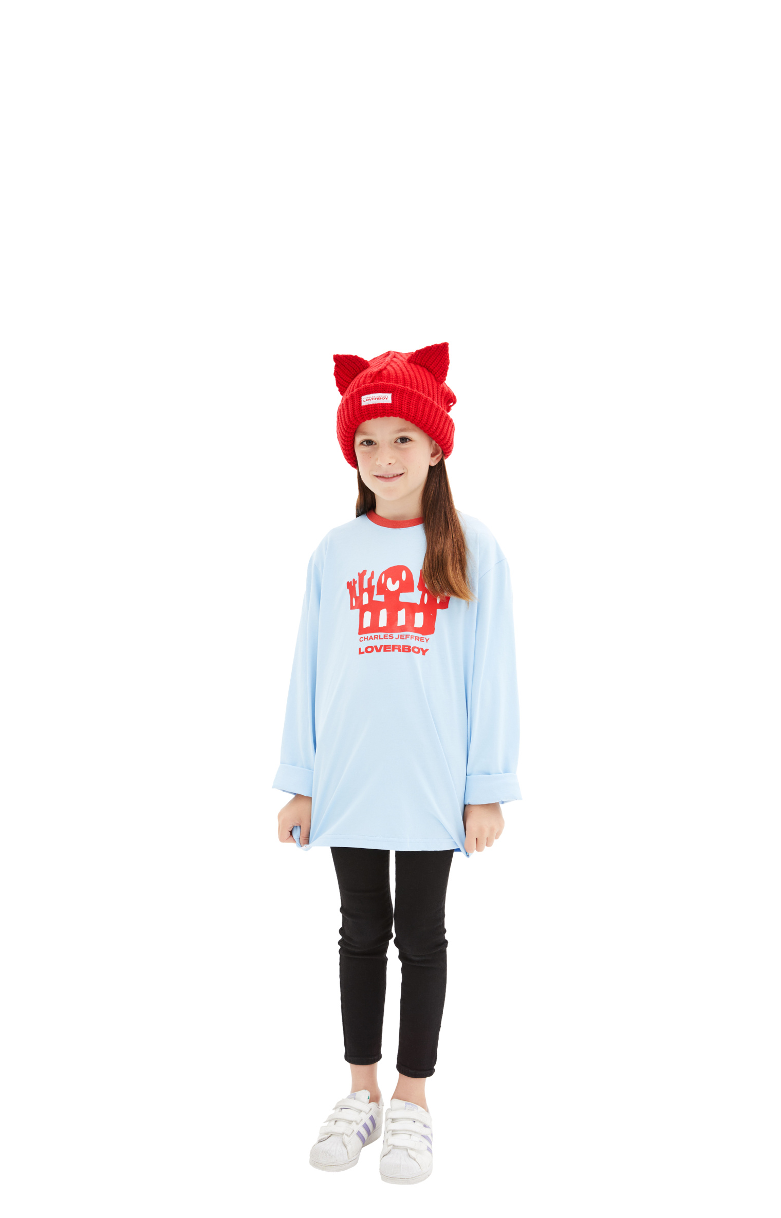 CHARLES JEFFREY LOVERBOY Детский лонгслив с принтом