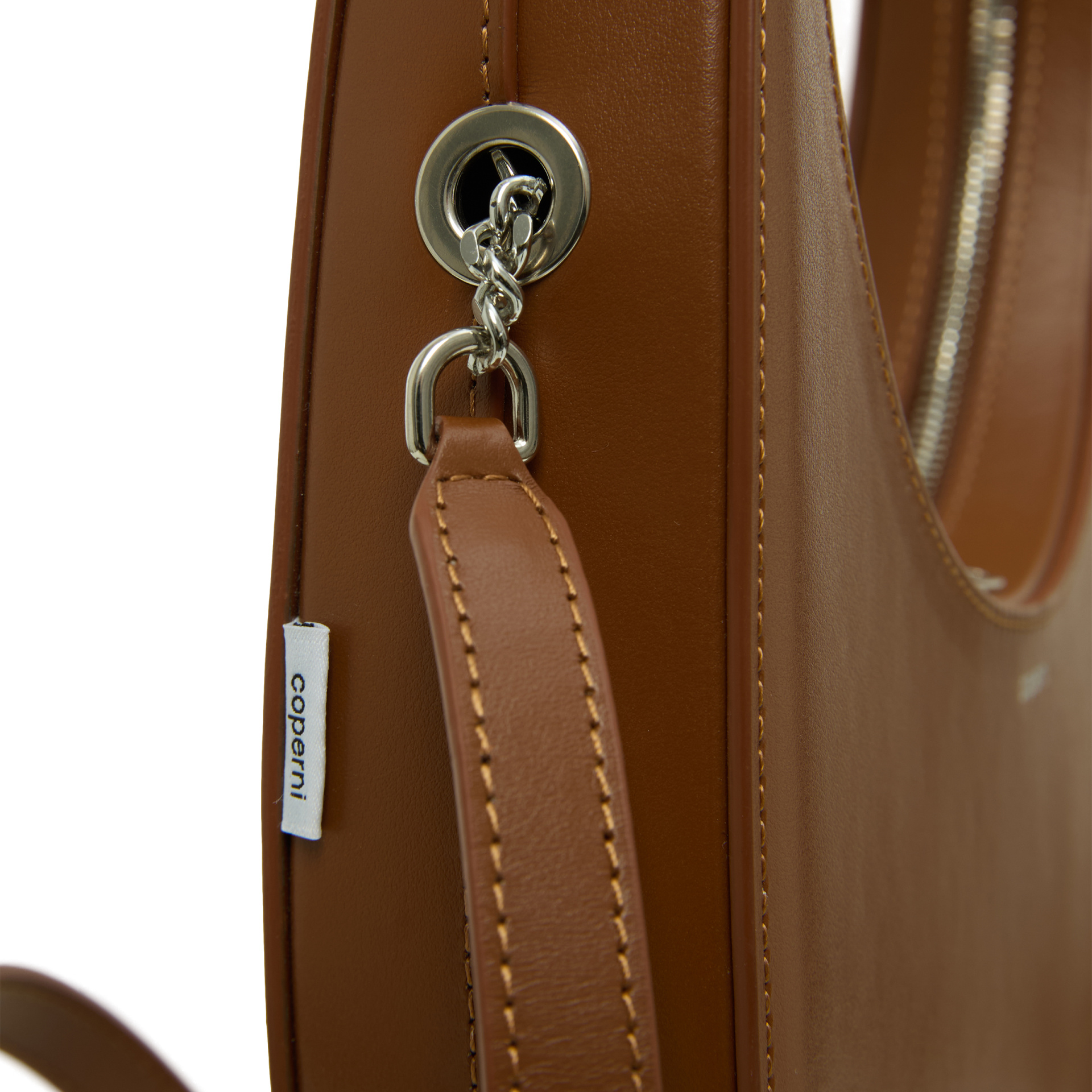 Coperni Brown Swipe Mini Bag