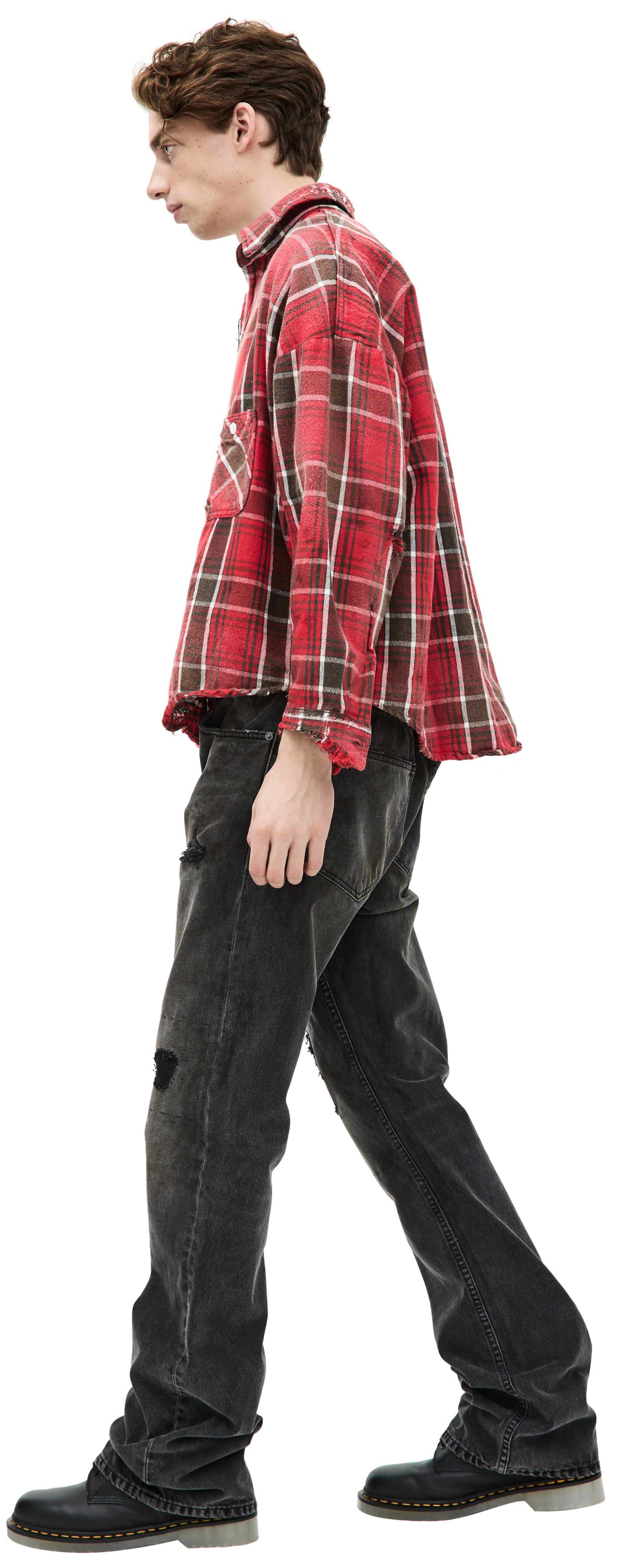 Saint Mxxxxxx Plaid flannel shirt