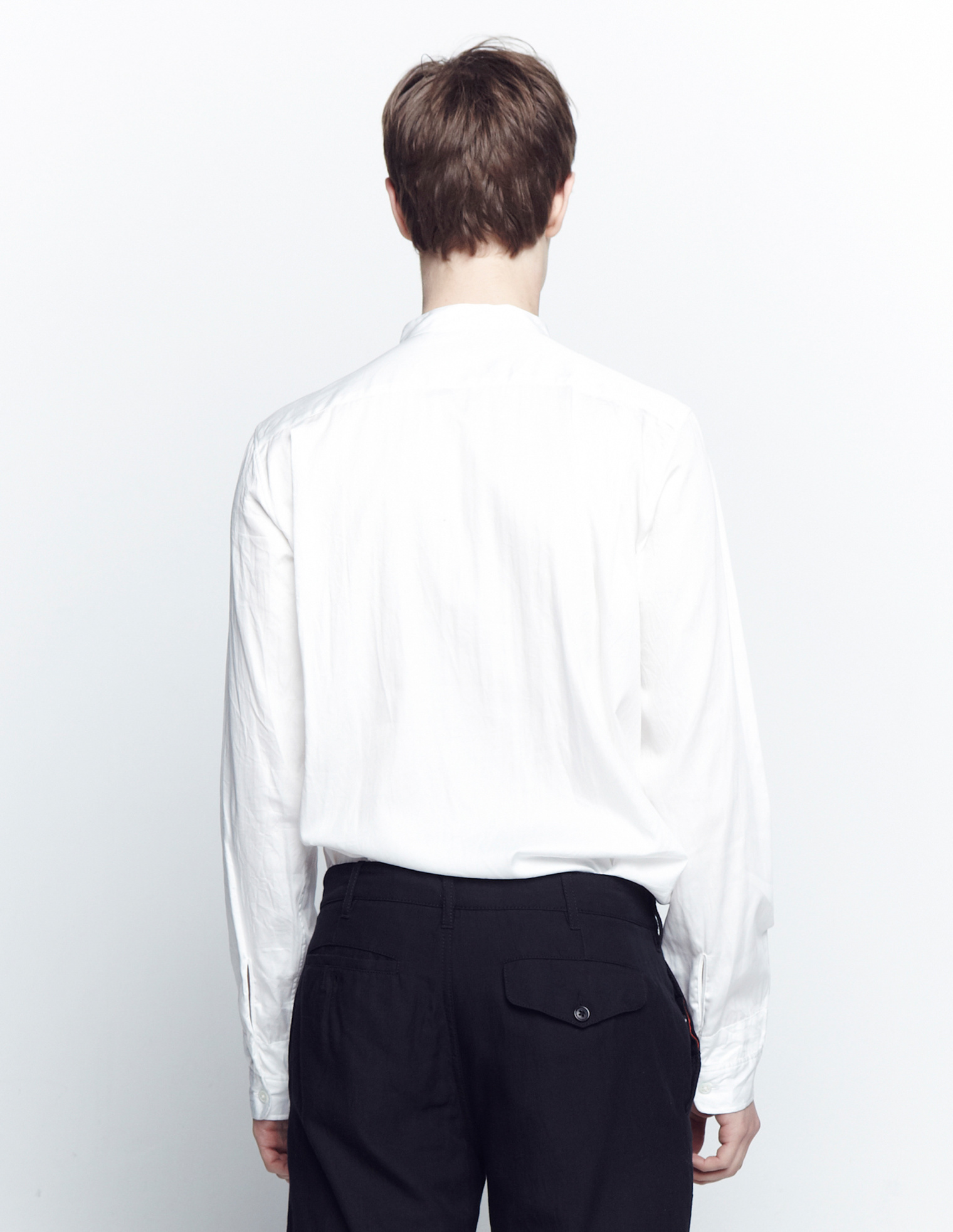 Ann Demeulemeester Рубашка без воротника